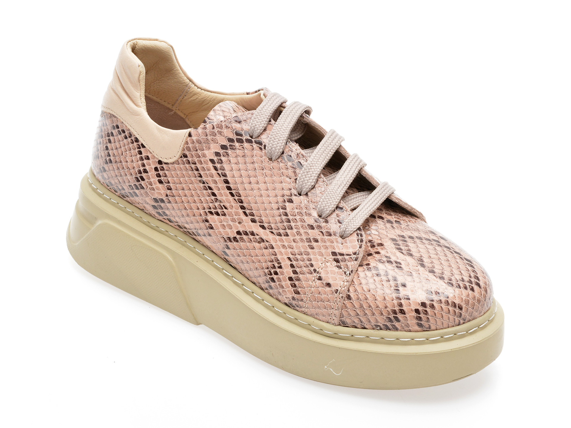 Pantofi BENGZO BALDINI roz, 81091, din piele naturala /femei/pantofi imagine noua