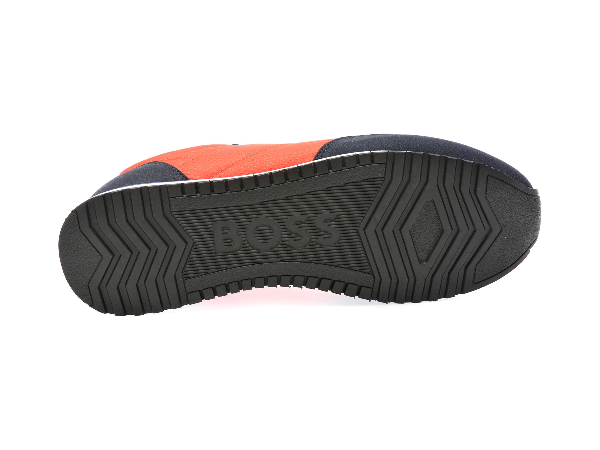 Pantofi BOSS rosii, 3715, din material textil