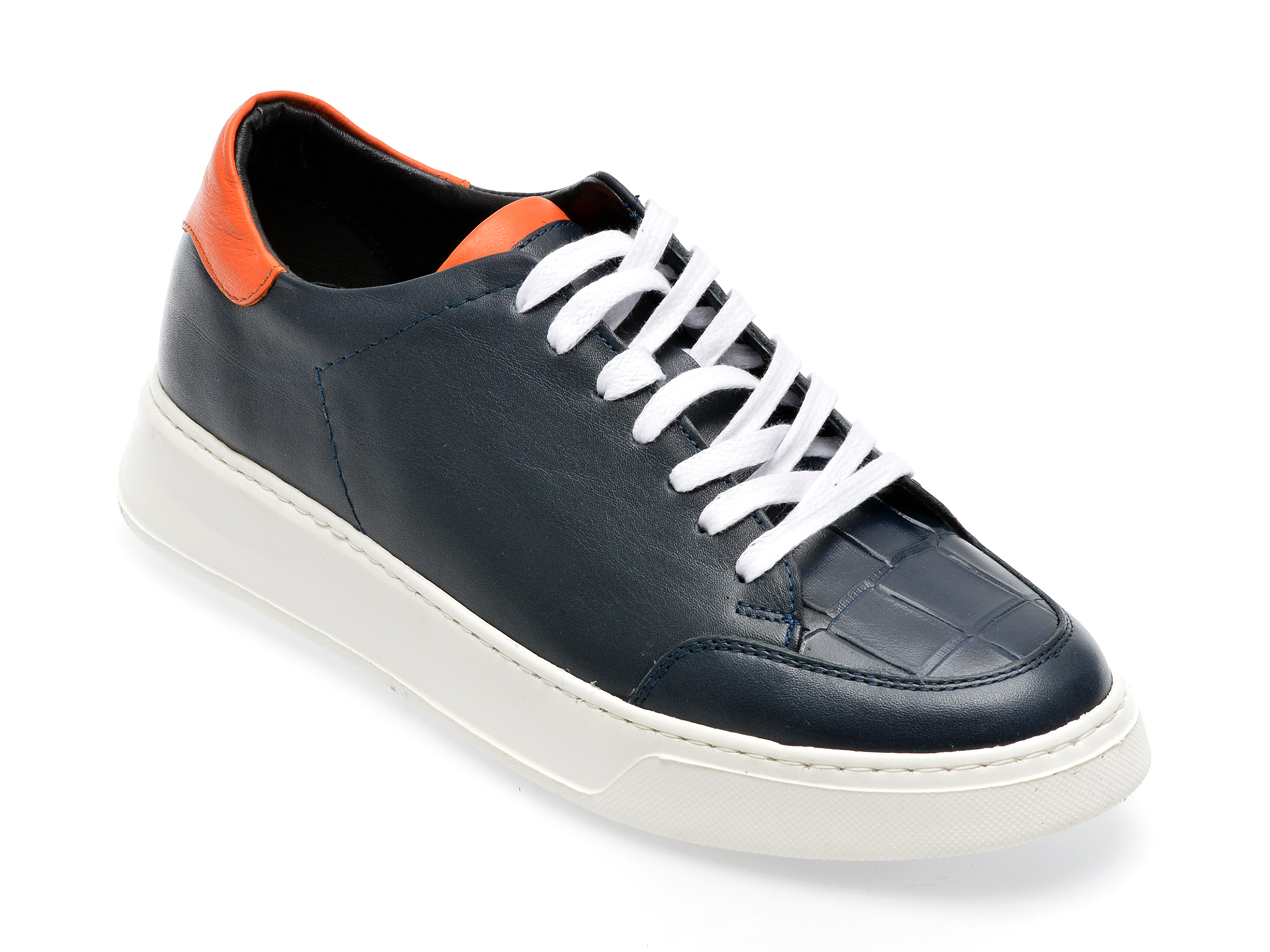 Pantofi BRAVELLI bleumarin, 13440, din piele naturala /barbati/pantofi