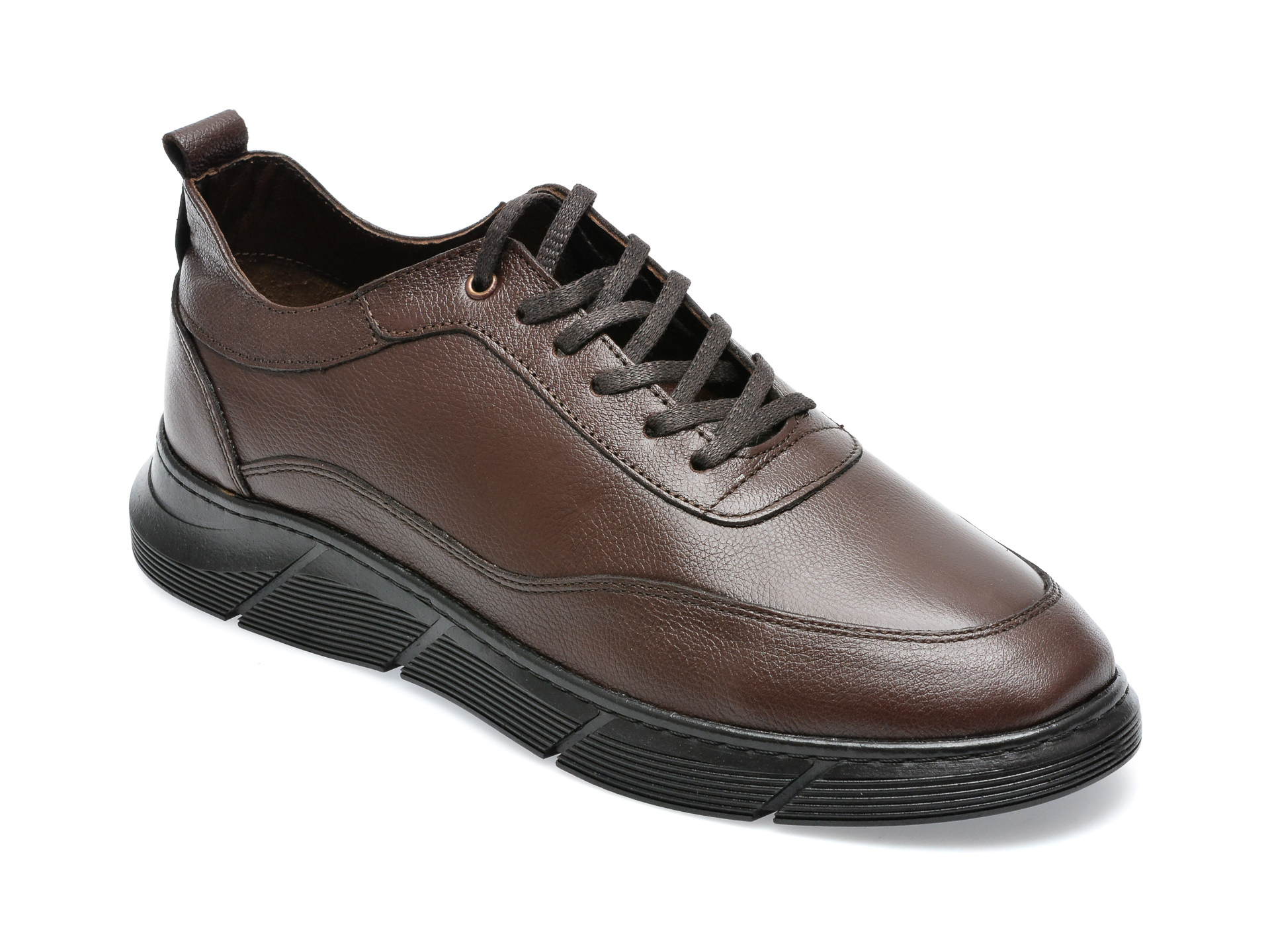 Pantofi BRAVELLI maro, 13058, din piele naturala /barbati/pantofi imagine noua