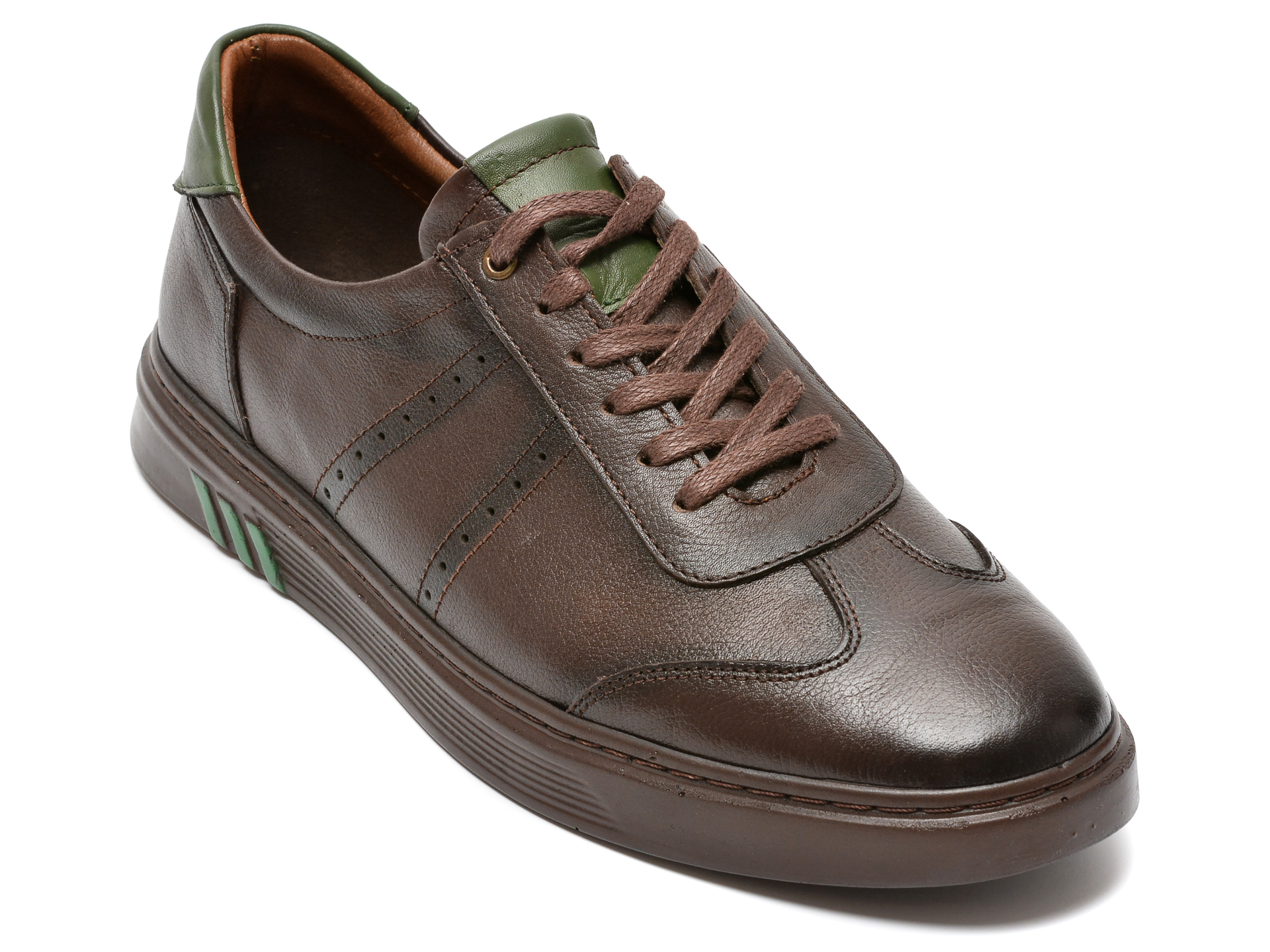Pantofi BRAVELLI maro, 13134, din piele naturala