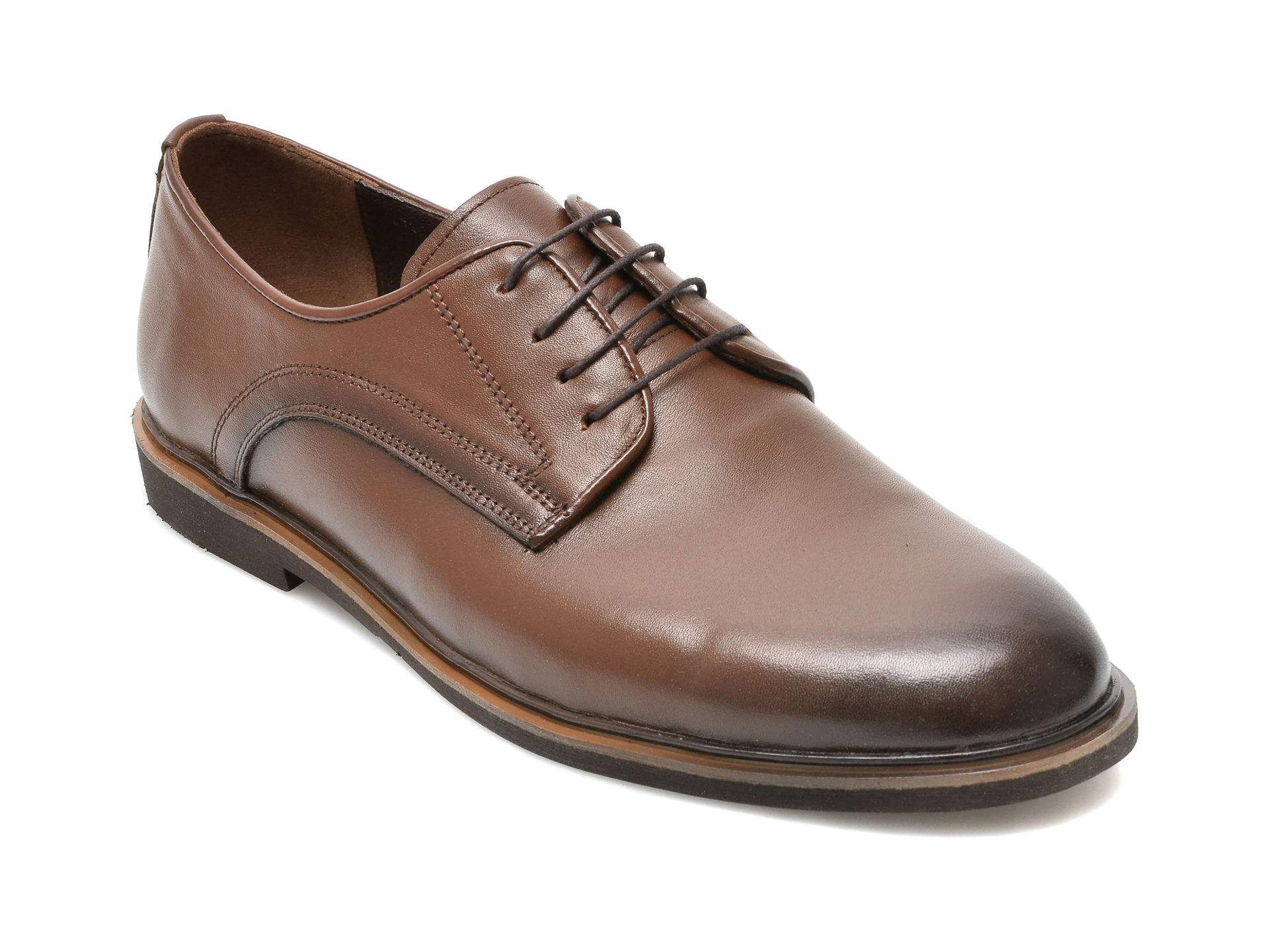 Pantofi BRAVELLI maro, 40016, din piele naturala otter.ro imagine noua 2022