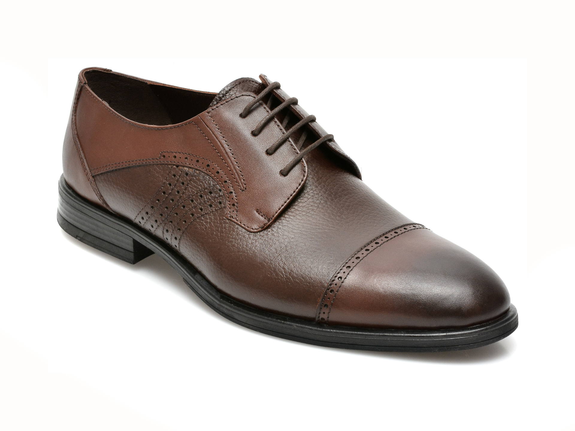 Pantofi BRAVELLI maro, 99106, din piele naturala Bravelli imagine noua