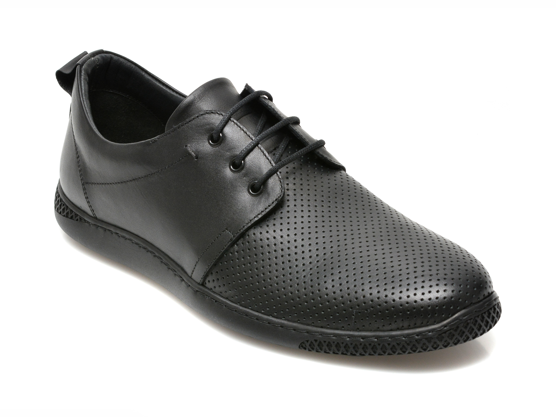 Pantofi BRAVELLI negri, 1301, din piele naturala BRAVELLI