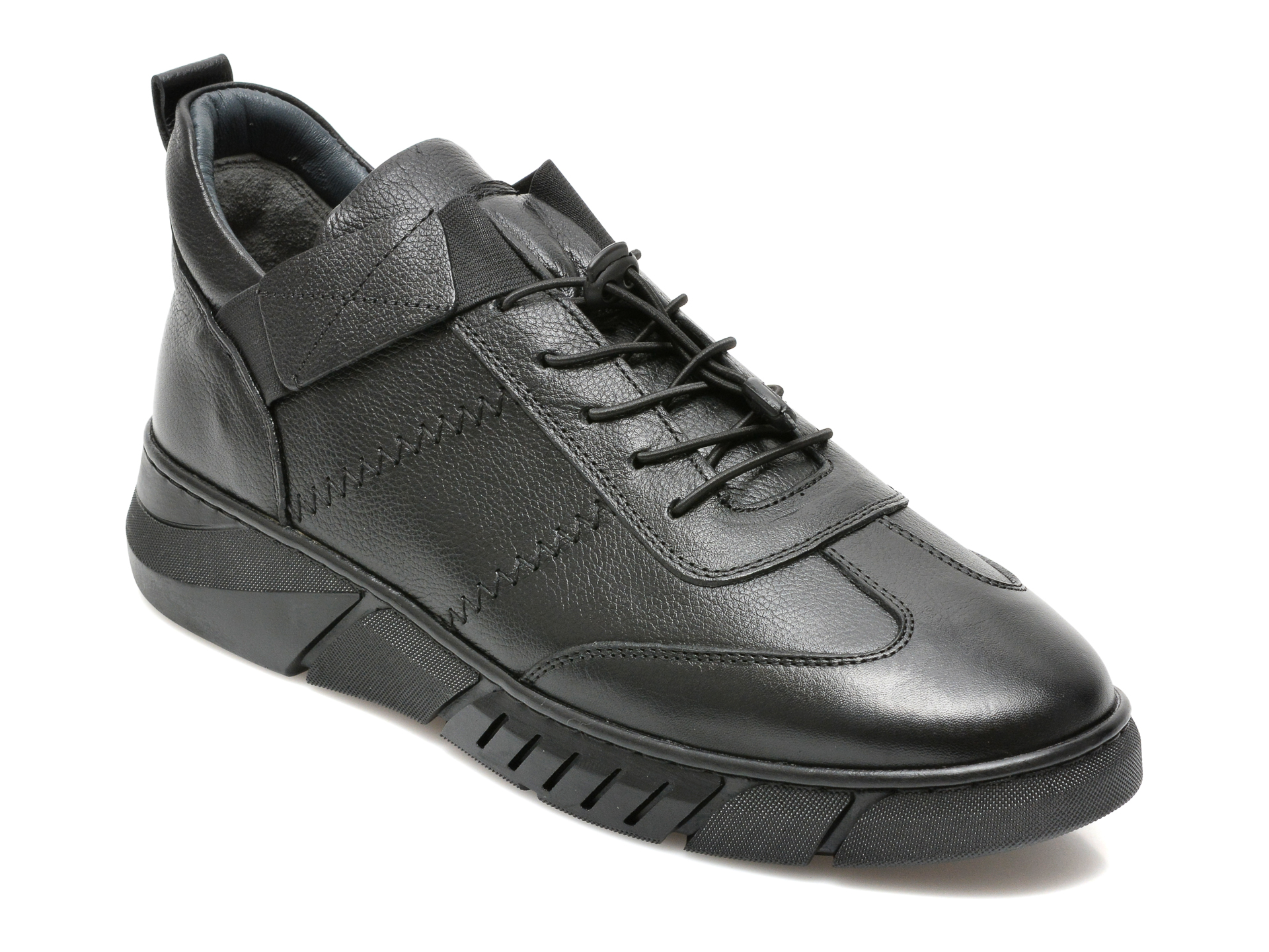 Pantofi BRAVELLI negri, 13055, din piele naturala Bravelli
