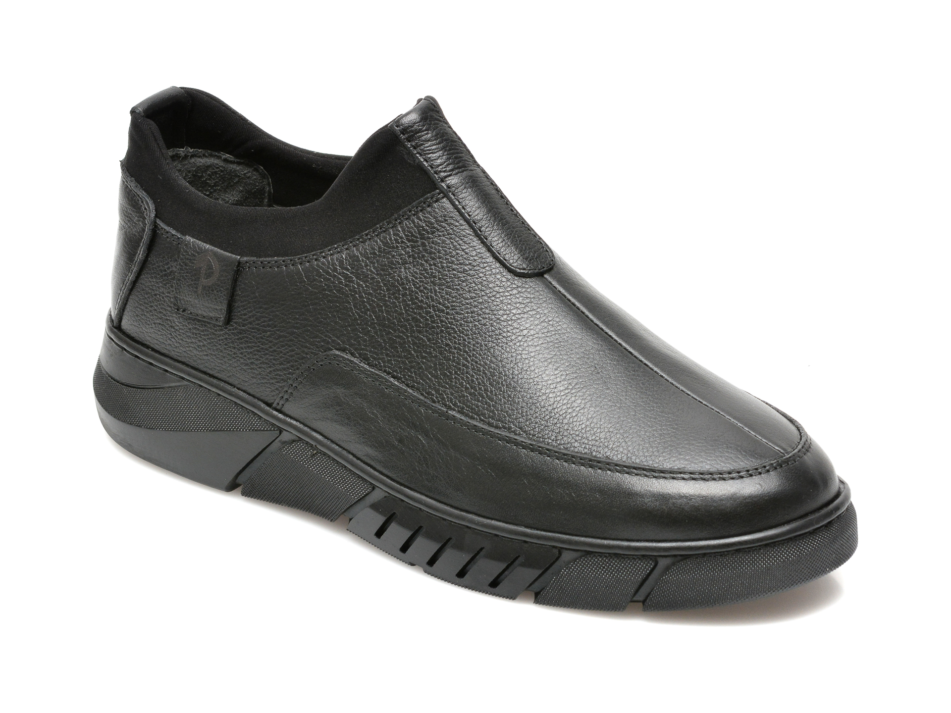 Pantofi BRAVELLI negri, 13056, din piele naturala Bravelli imagine noua