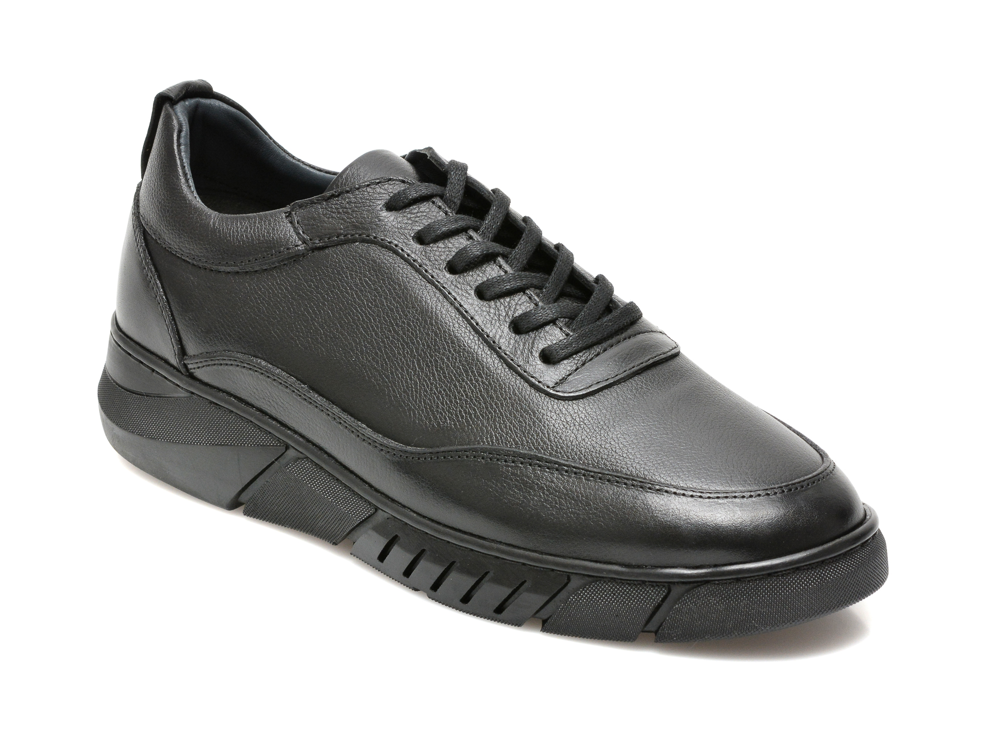 Pantofi BRAVELLI negri, 13058, din piele naturala Bravelli imagine super redus 2022
