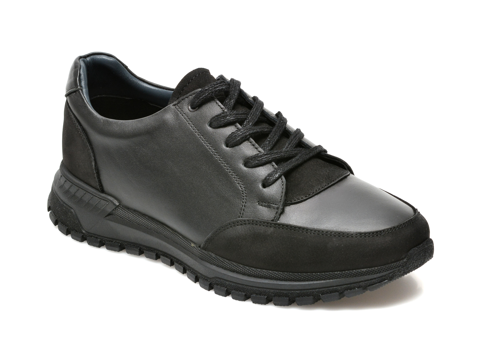 Pantofi BRAVELLI negri, 13081, din piele naturala Bravelli imagine super redus 2022
