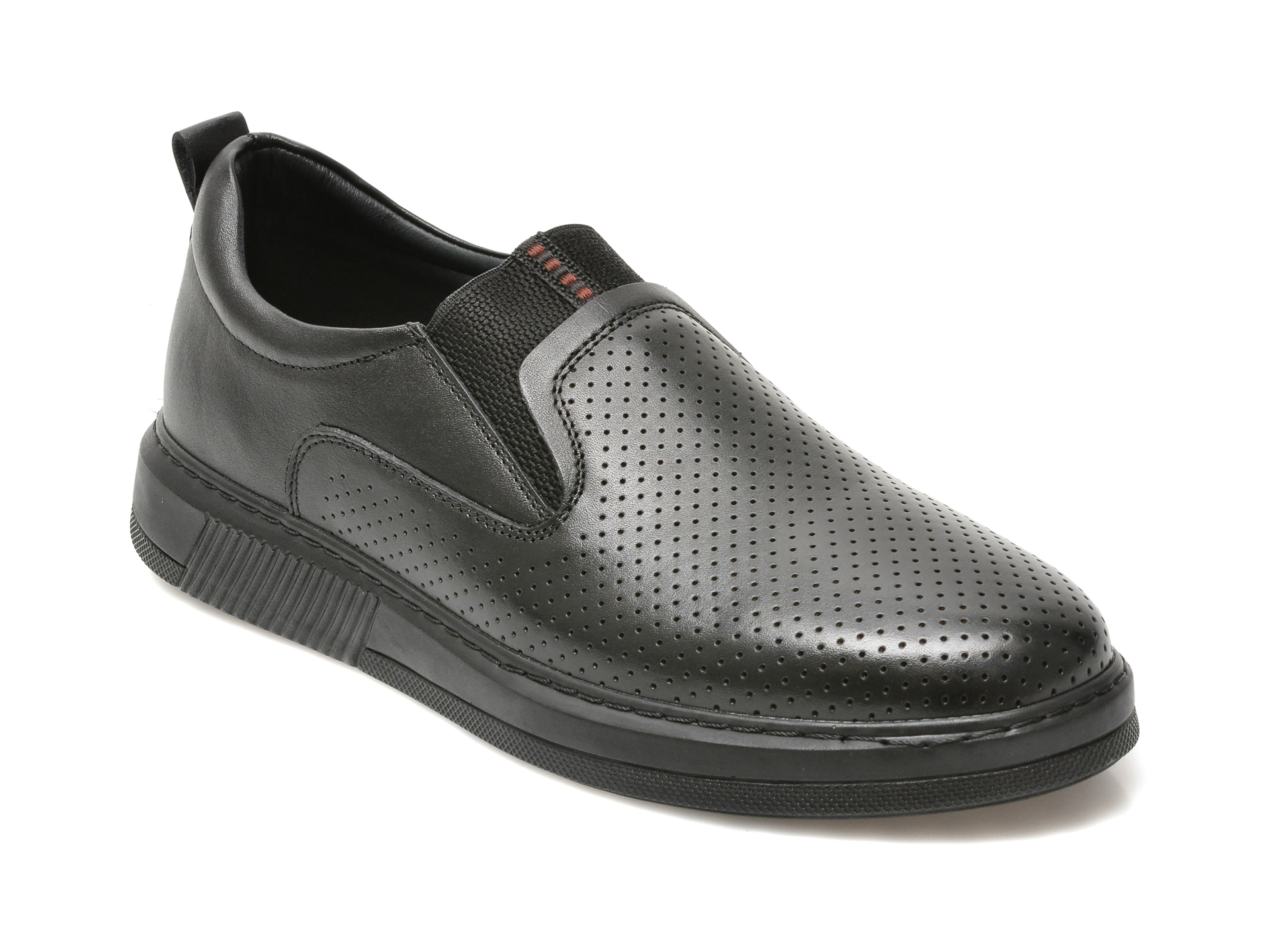 Pantofi BRAVELLI negri, 13123, din piele naturala BRAVELLI