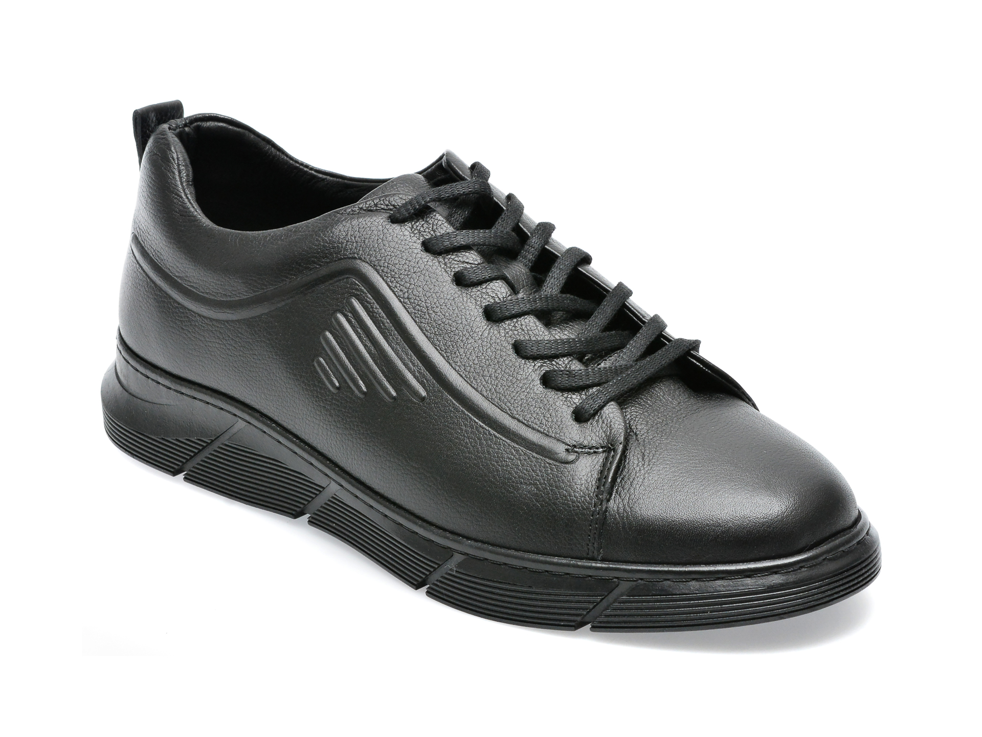 Pantofi BRAVELLI negri, 13279, din piele naturala /barbati/pantofi imagine noua