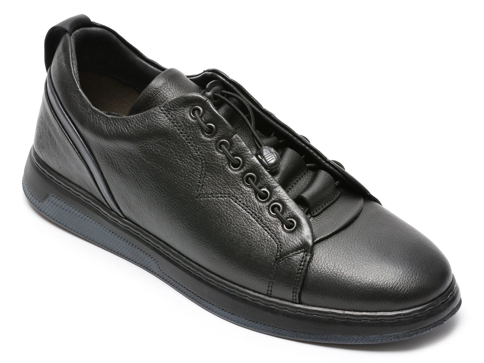 Pantofi BRAVELLI negri, 13803, din piele naturala