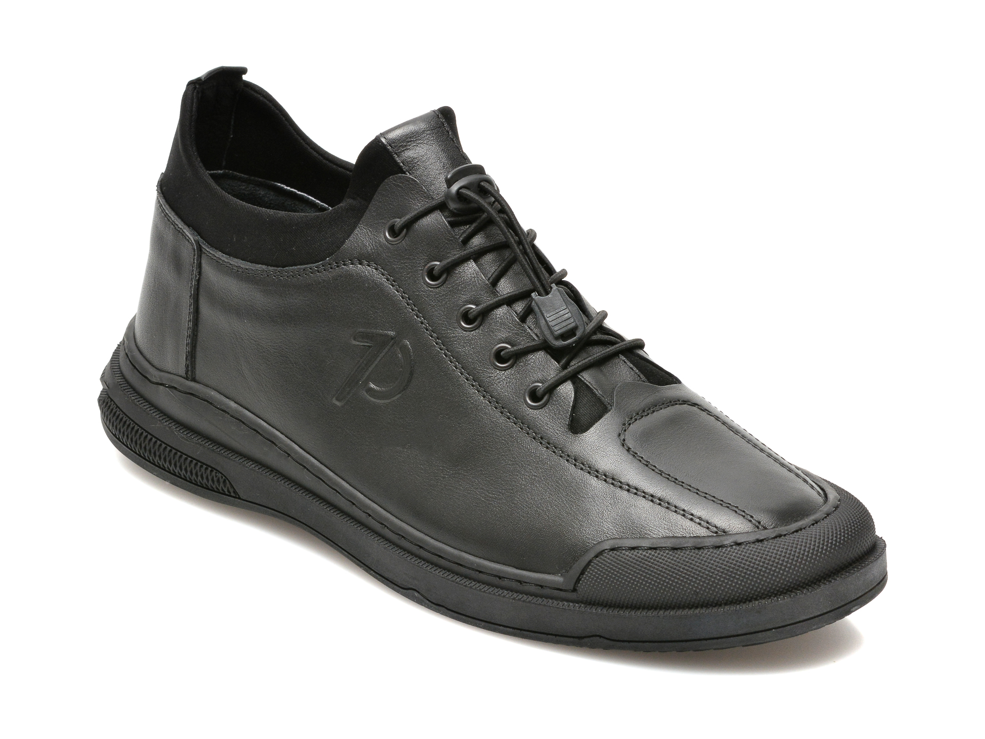 Pantofi BRAVELLI negri, 17410, din piele naturala BRAVELLI