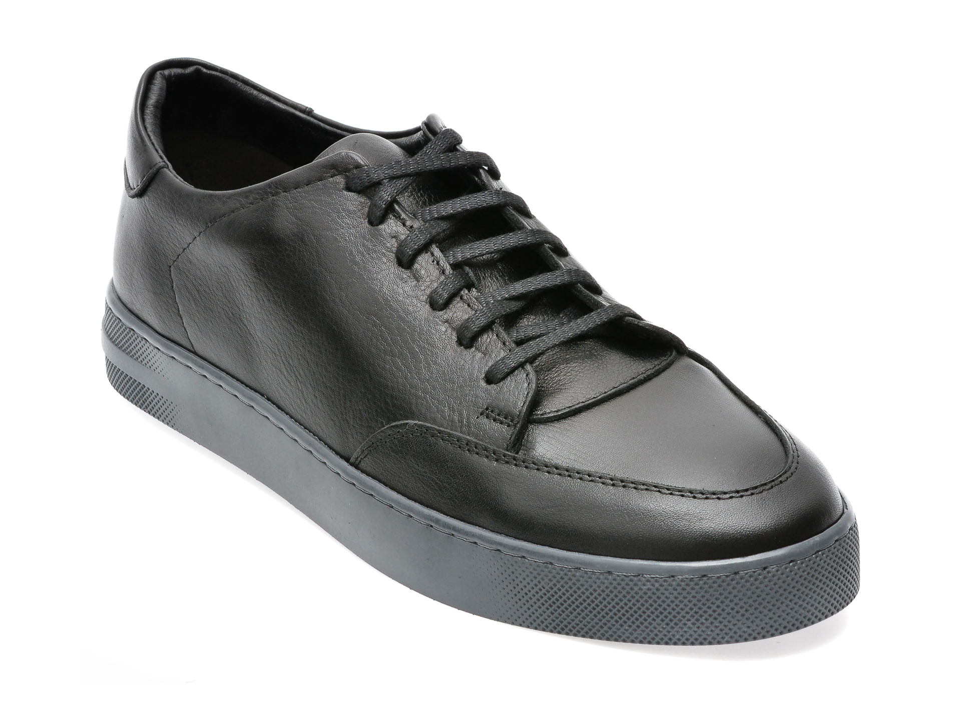 Pantofi BRAVELLI negri, 31247, din piele naturala /barbati/pantofi
