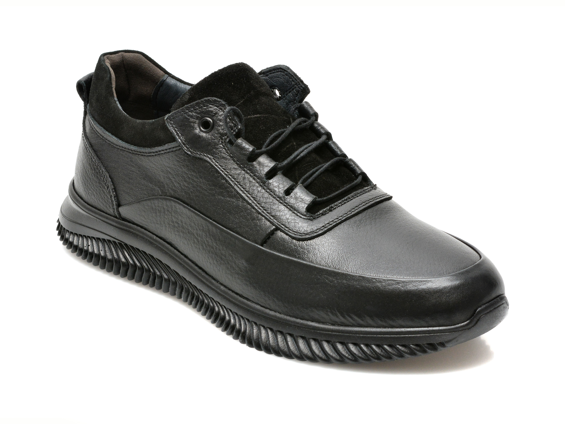 Pantofi BRAVELLI negri, 401019, din piele naturala Bravelli