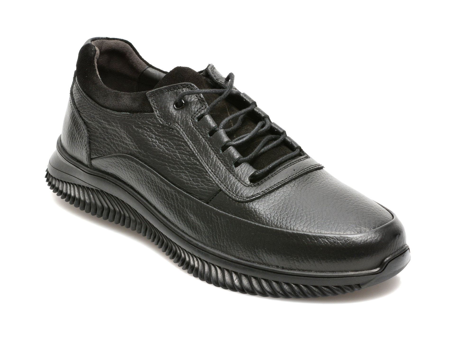 Pantofi BRAVELLI negri, 40105, din piele naturala Bravelli imagine super redus 2022