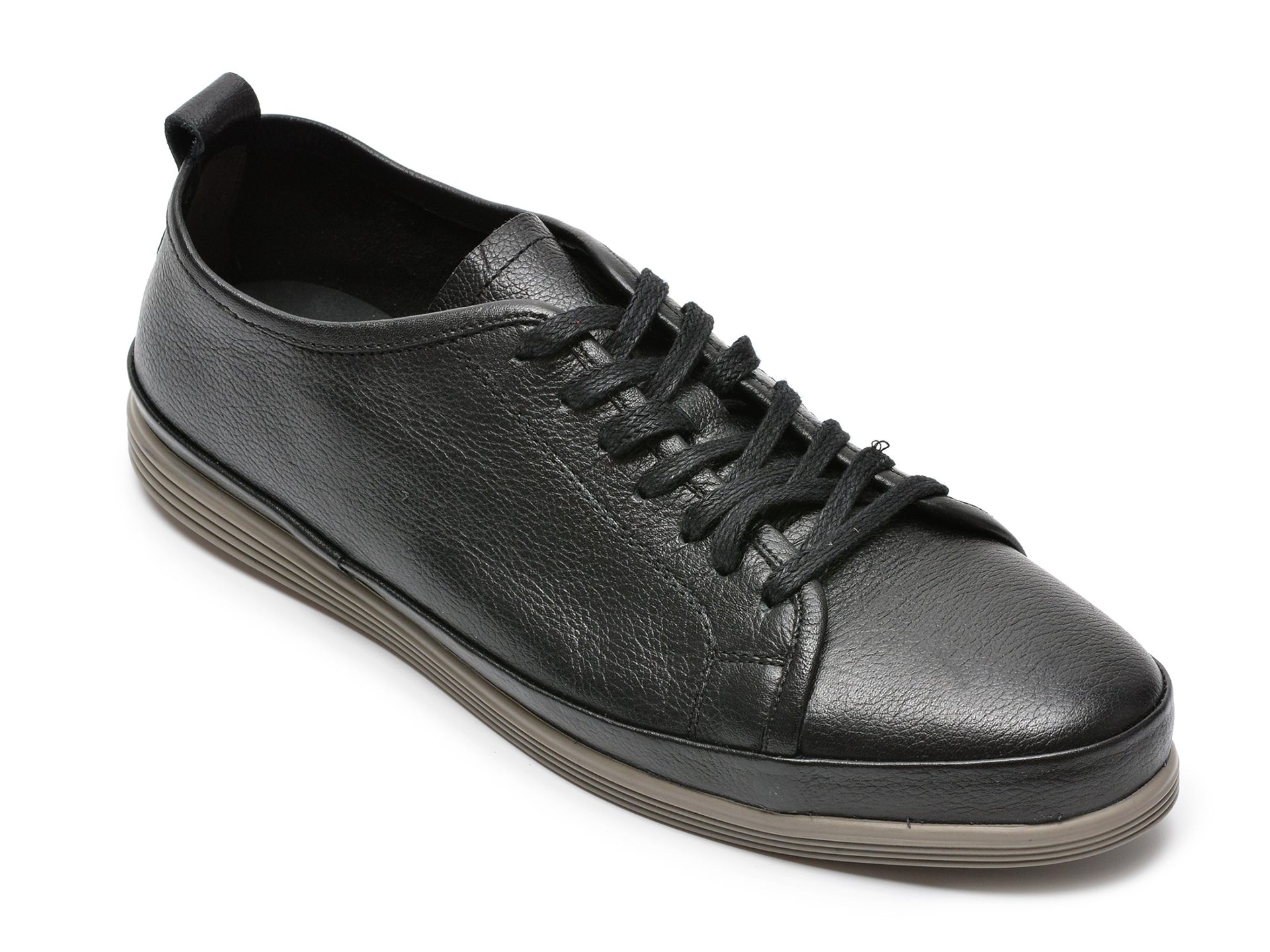 Pantofi BRAVELLI negri, 40206, din piele naturala /barbati/pantofi