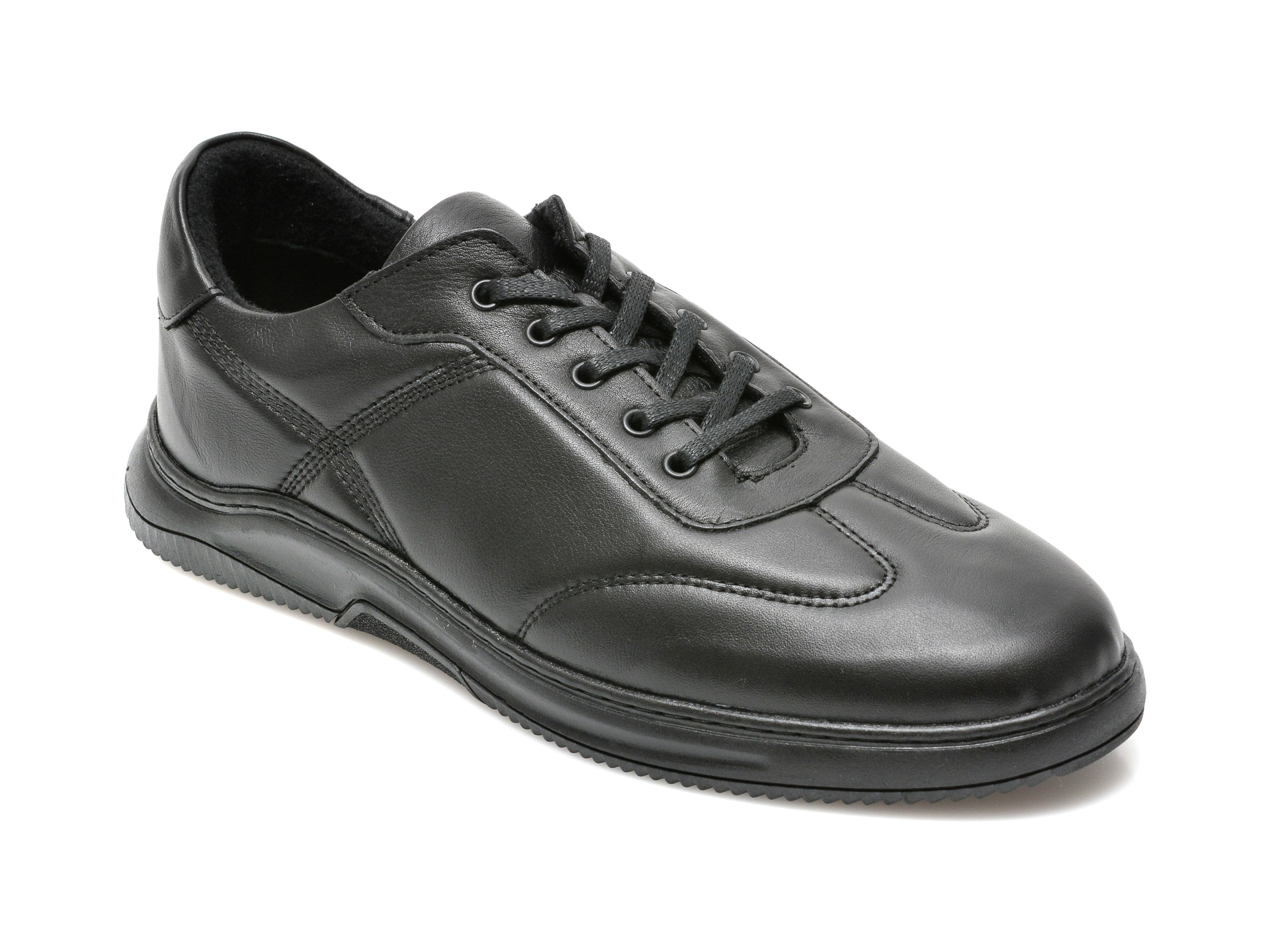 Pantofi BRAVELLI negri, 55208, din piele naturala otter.ro imagine noua 2022