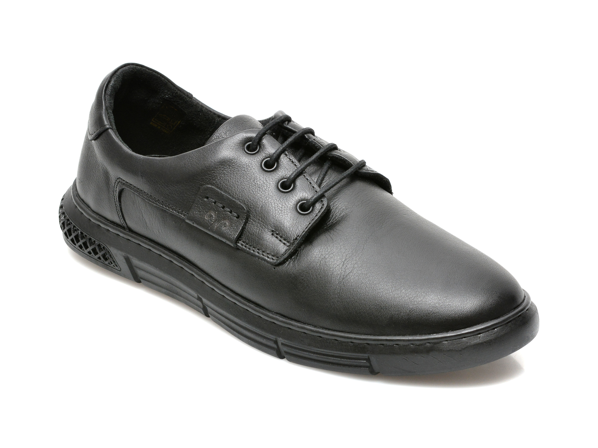 Pantofi BRAVELLI negri, 55602, din piele naturala BRAVELLI