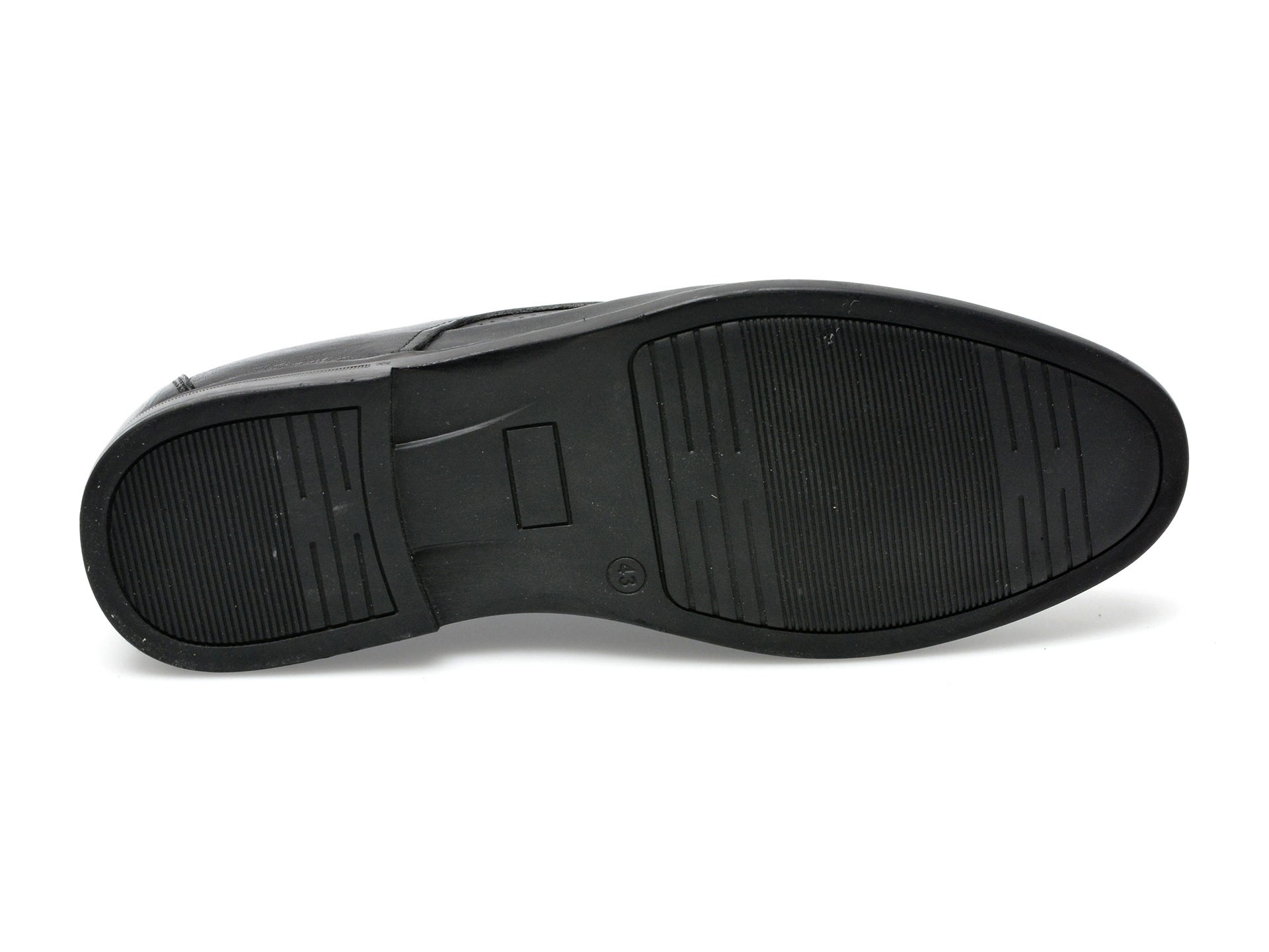Pantofi BRAVELLI negri, 77757, din piele naturala