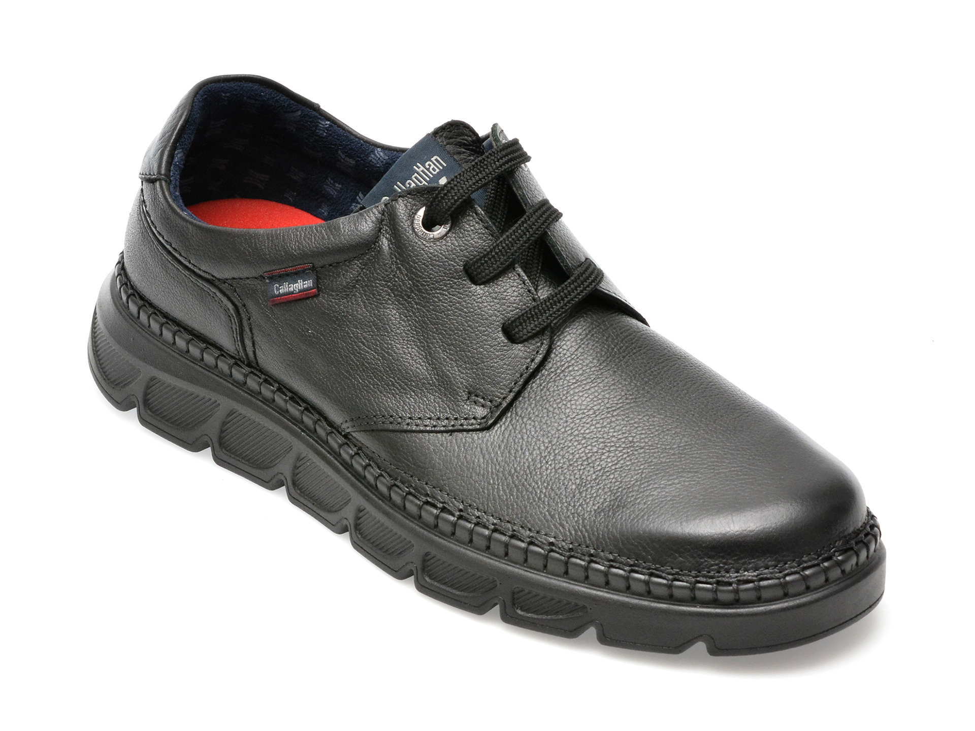 Pantofi CALLAGHAN negri, 55100, din piele naturala /barbati/pantofi