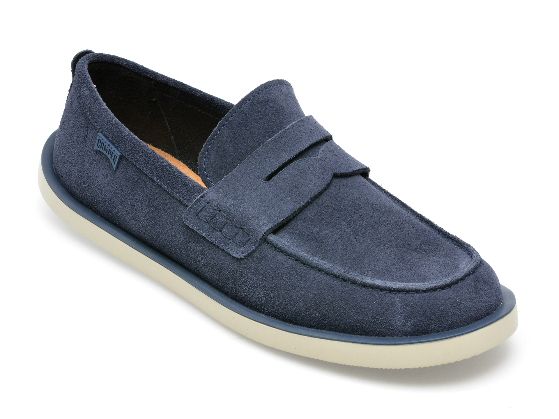 Pantofi CAMPER bleumarin, K100889, din piele intoarsa /barbati/pantofi