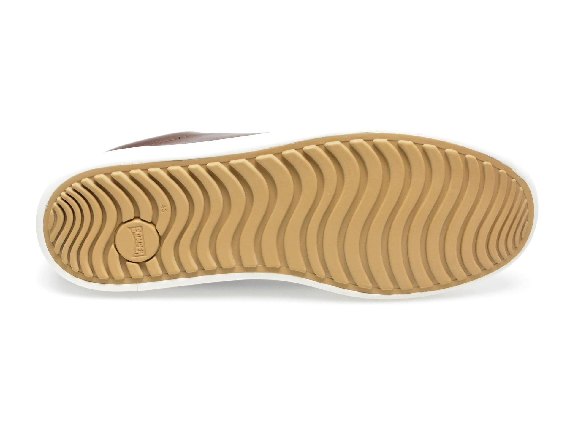 Pantofi CAMPER maro, K100373, din piele naturala