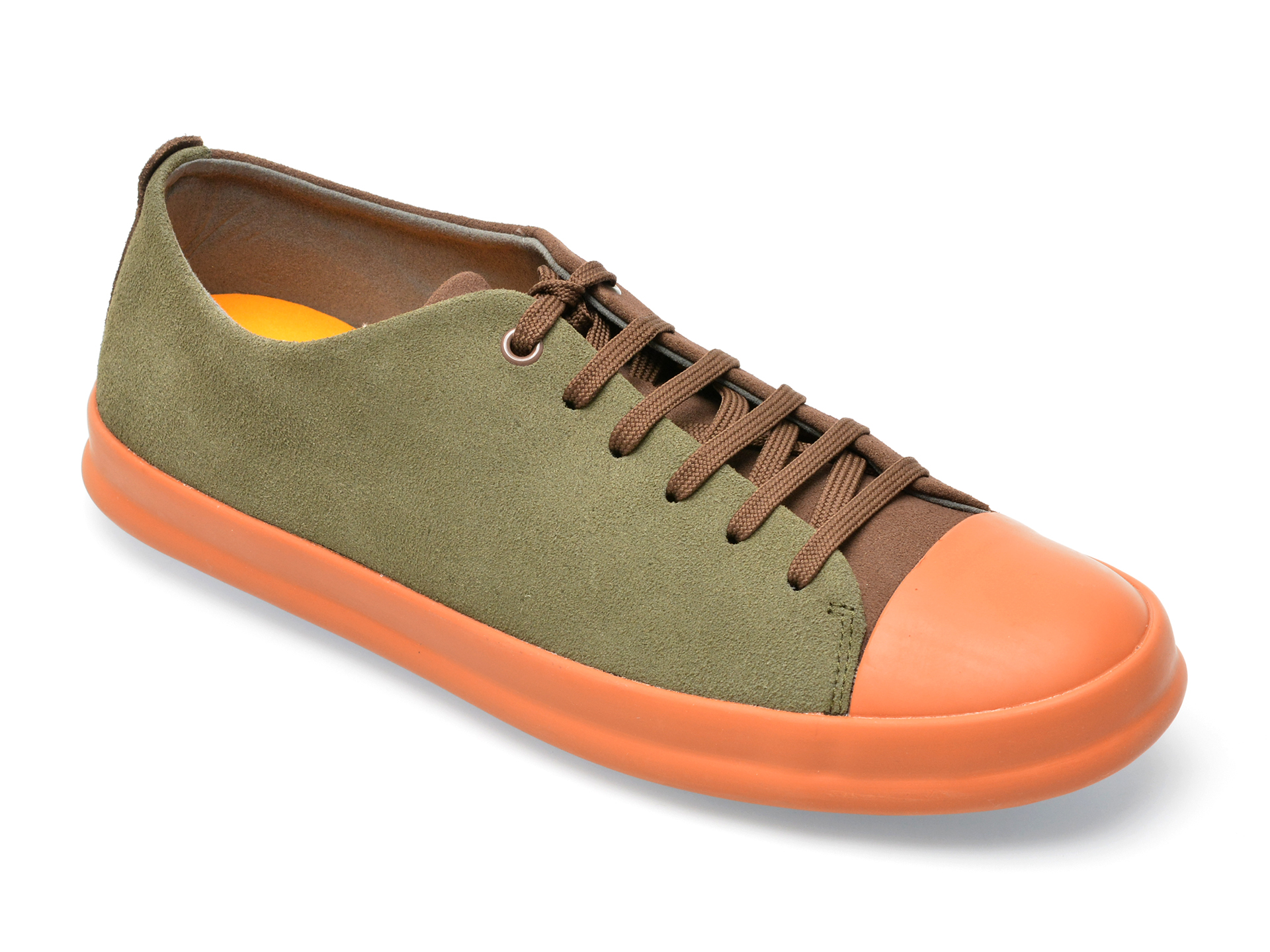 Pantofi CAMPER maro, K100550, din piele intoarsa /barbati/pantofi