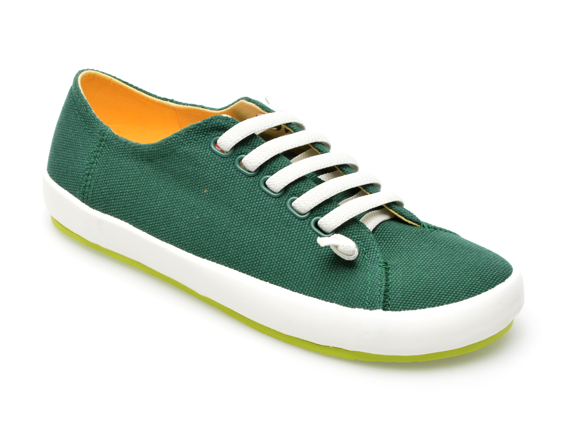 Pantofi CAMPER verzi, 21897, din material textil barbati 2023-05-28