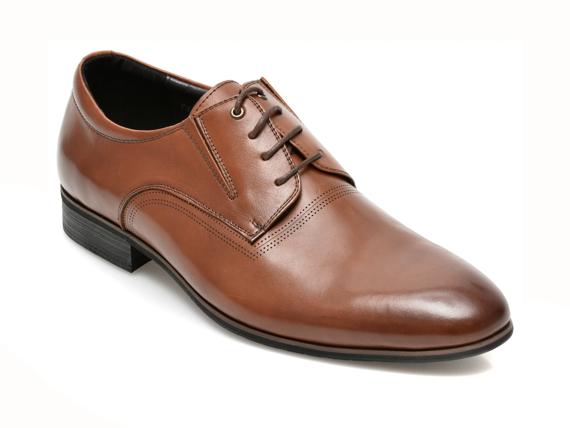 Pantofi CARIBU maro, F335692, din piele naturala CARIBU imagine 2022 reducere