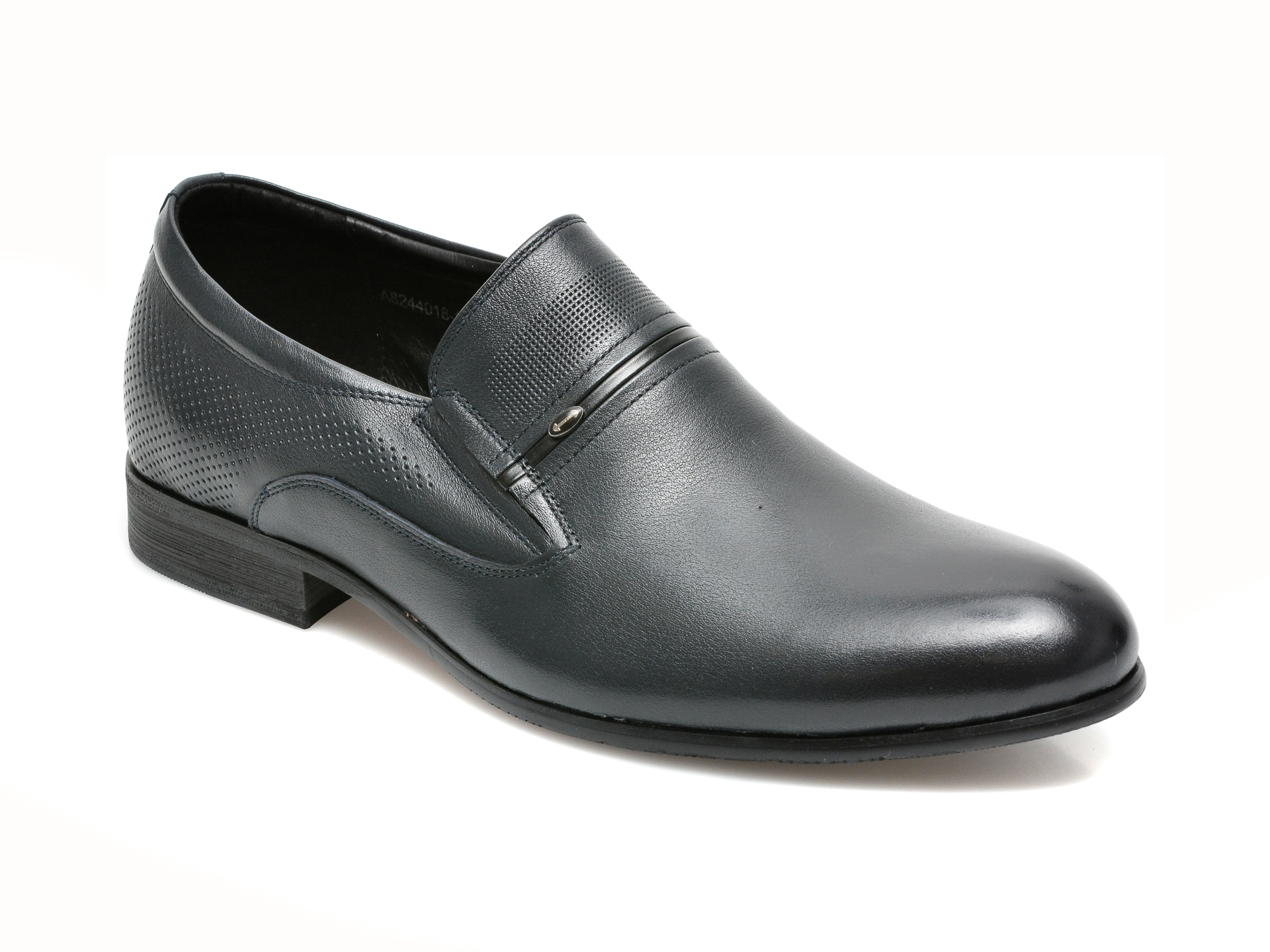Pantofi CARIBU negri, 8244018, din piele naturala CARIBU imagine 2022 reducere