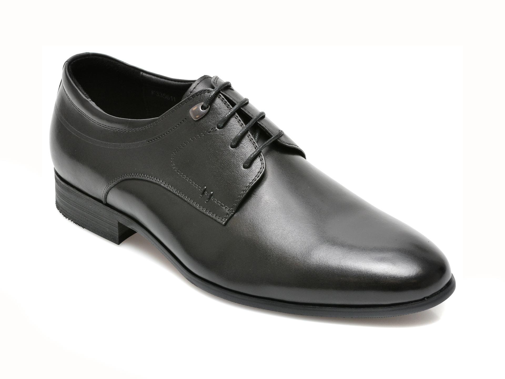 Pantofi CARIBU negri, F335611, din piele naturala CARIBU CARIBU