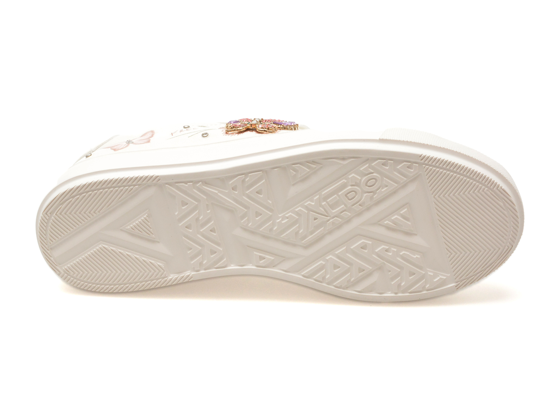 Pantofi casual ALDO albi, 13721271, din piele ecologica