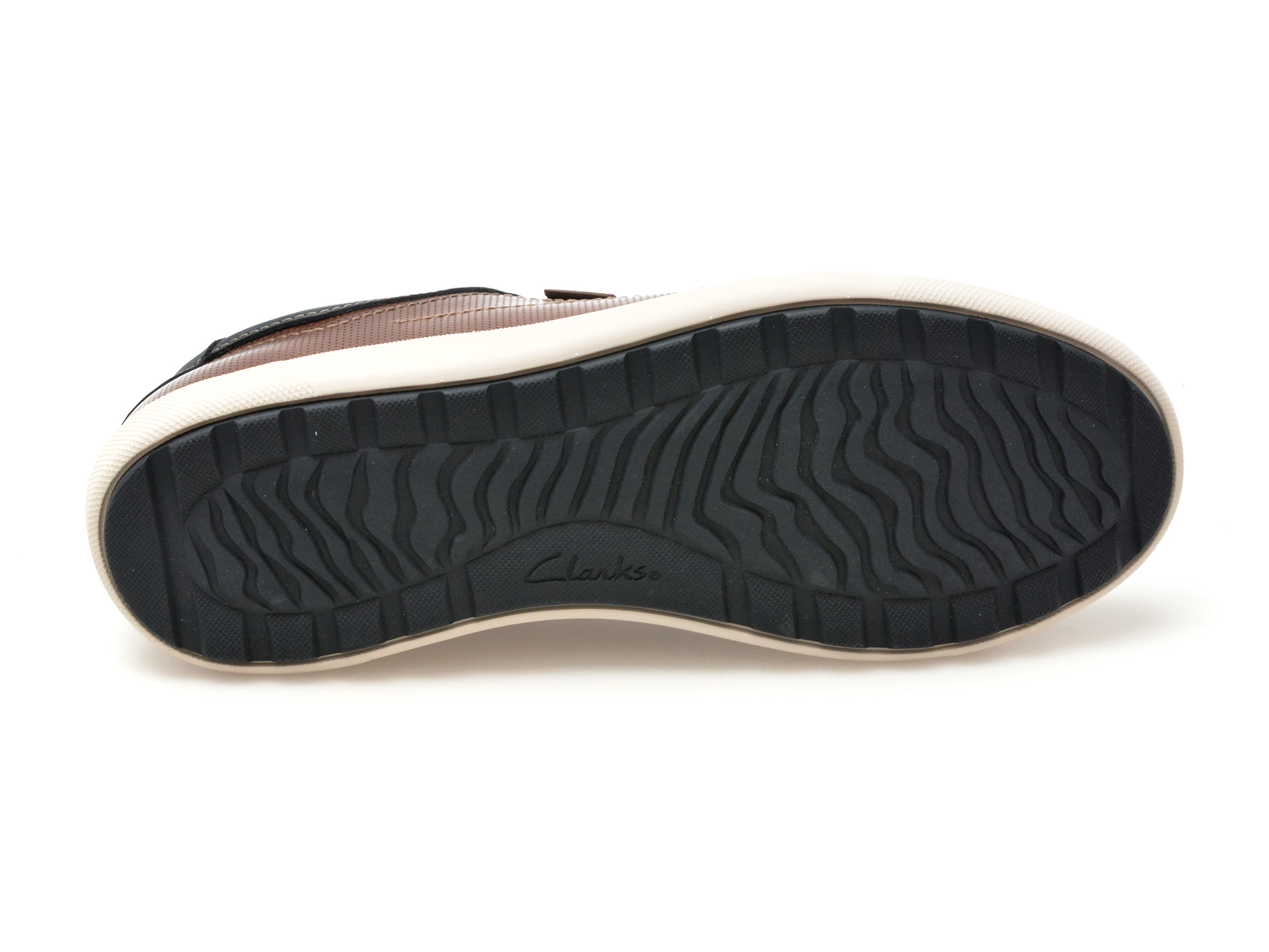 Pantofi Casual CLARKS maro, MAPSLAC, din piele naturala