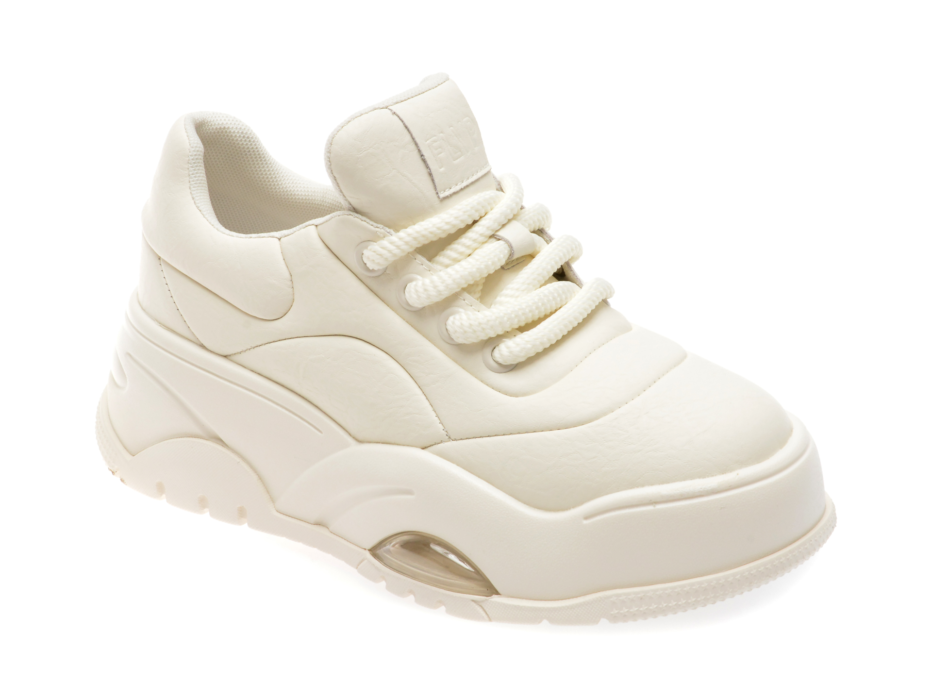 Pantofi casual FLAVIA PASSINI albi, 2161, din piele naturala