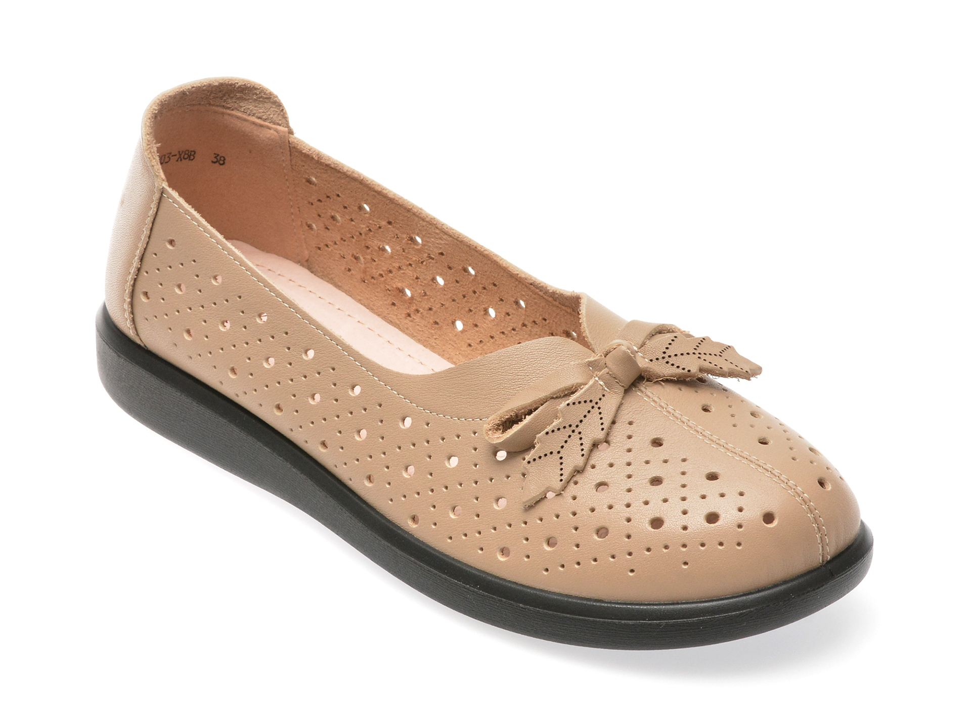 Pantofi casual FLAVIA PASSINI maro, 3507803, din piele naturala