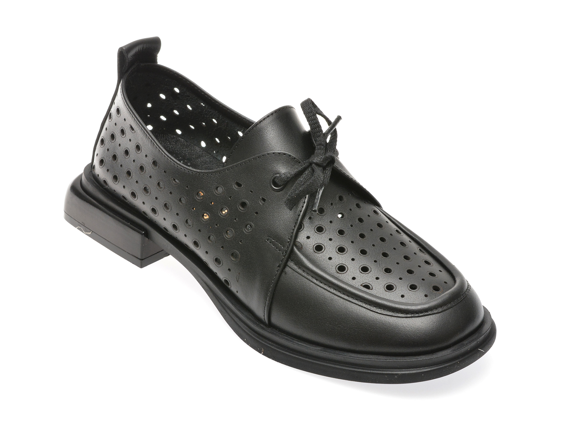 Pantofi casual FLAVIA PASSINI negri, 1373539, din piele naturala