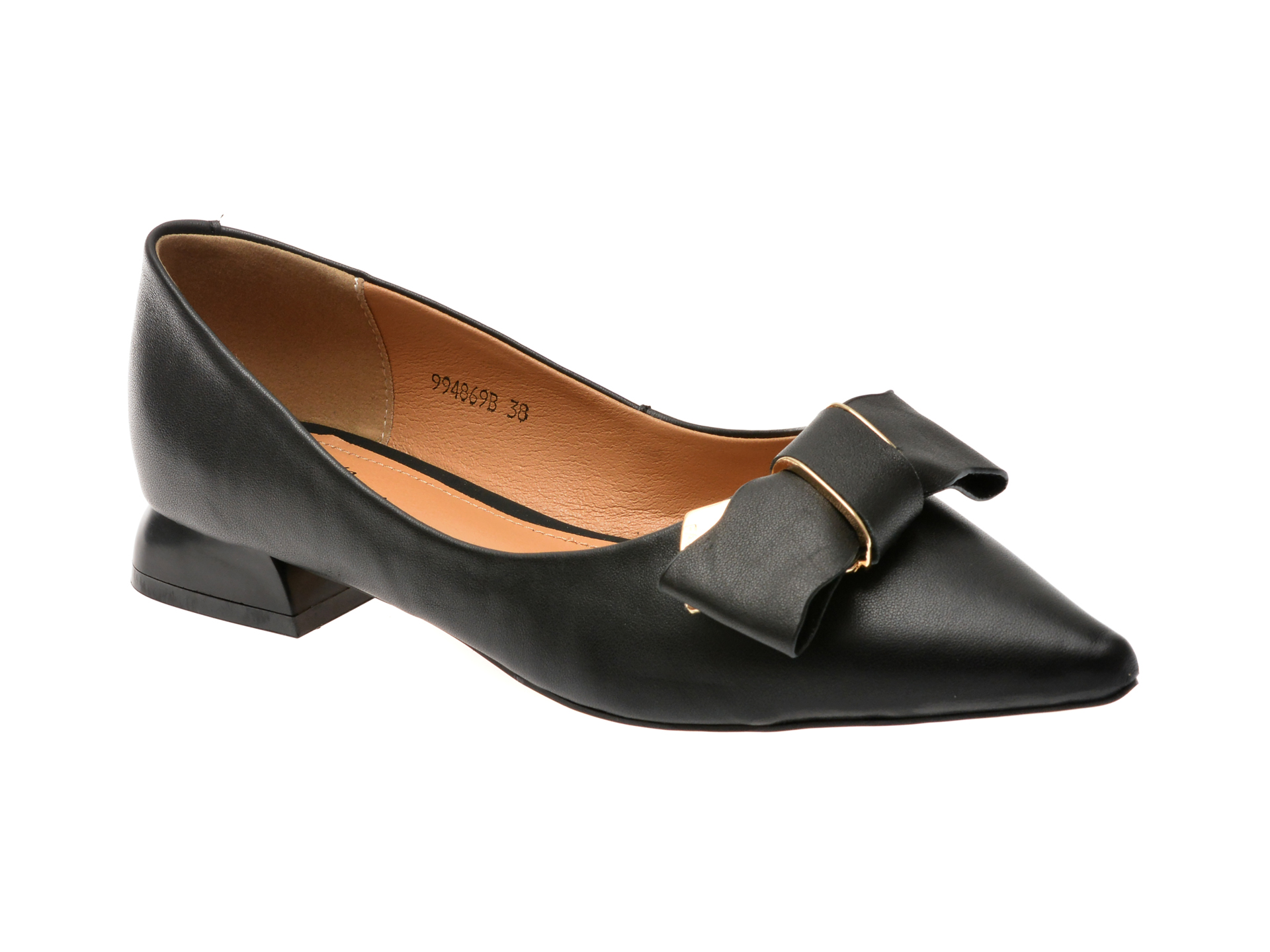 Pantofi casual FLAVIA PASSINI negri, 994869, din piele naturala