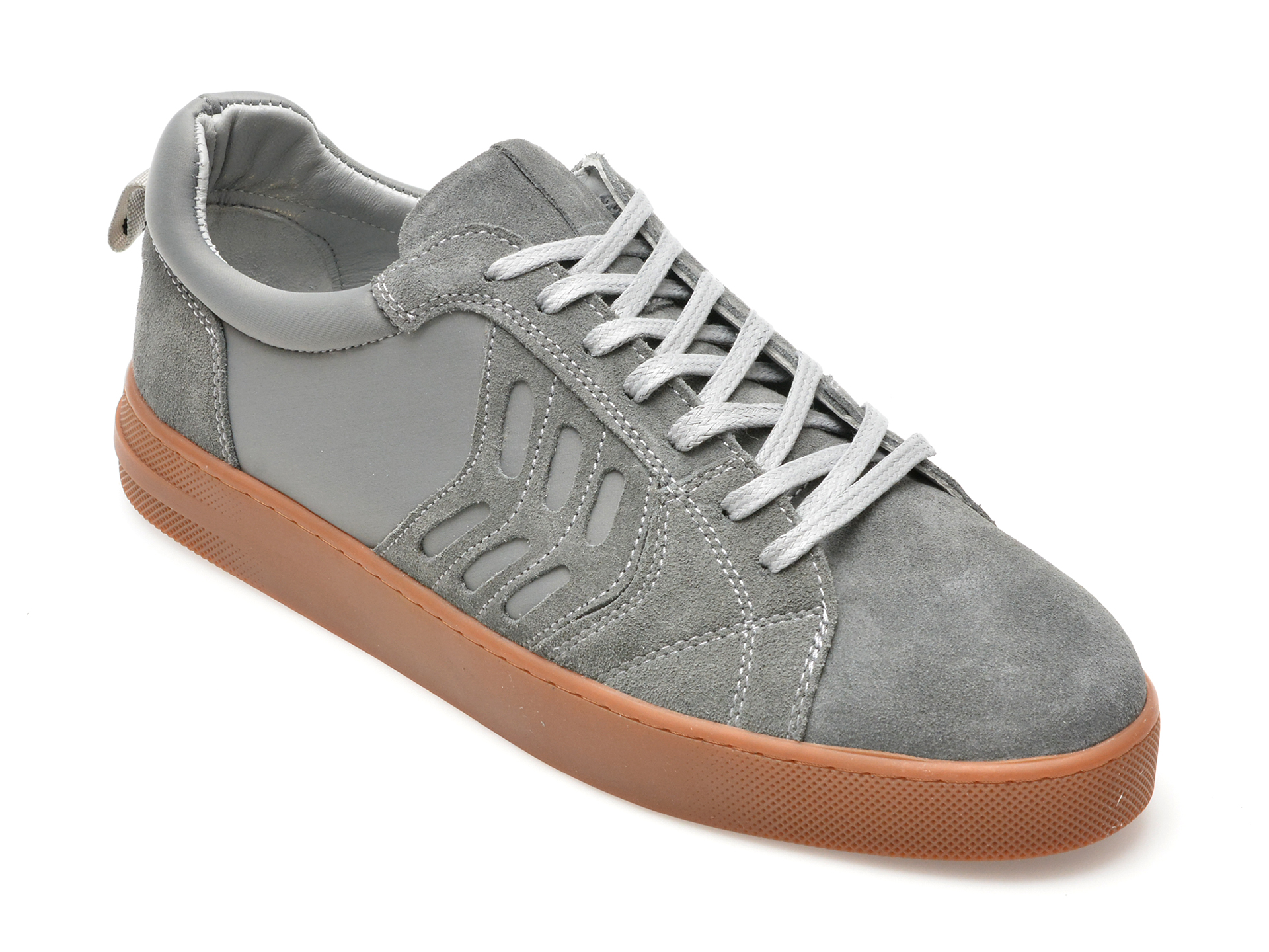 Pantofi casual GRYXX gri, M7256, din material textil