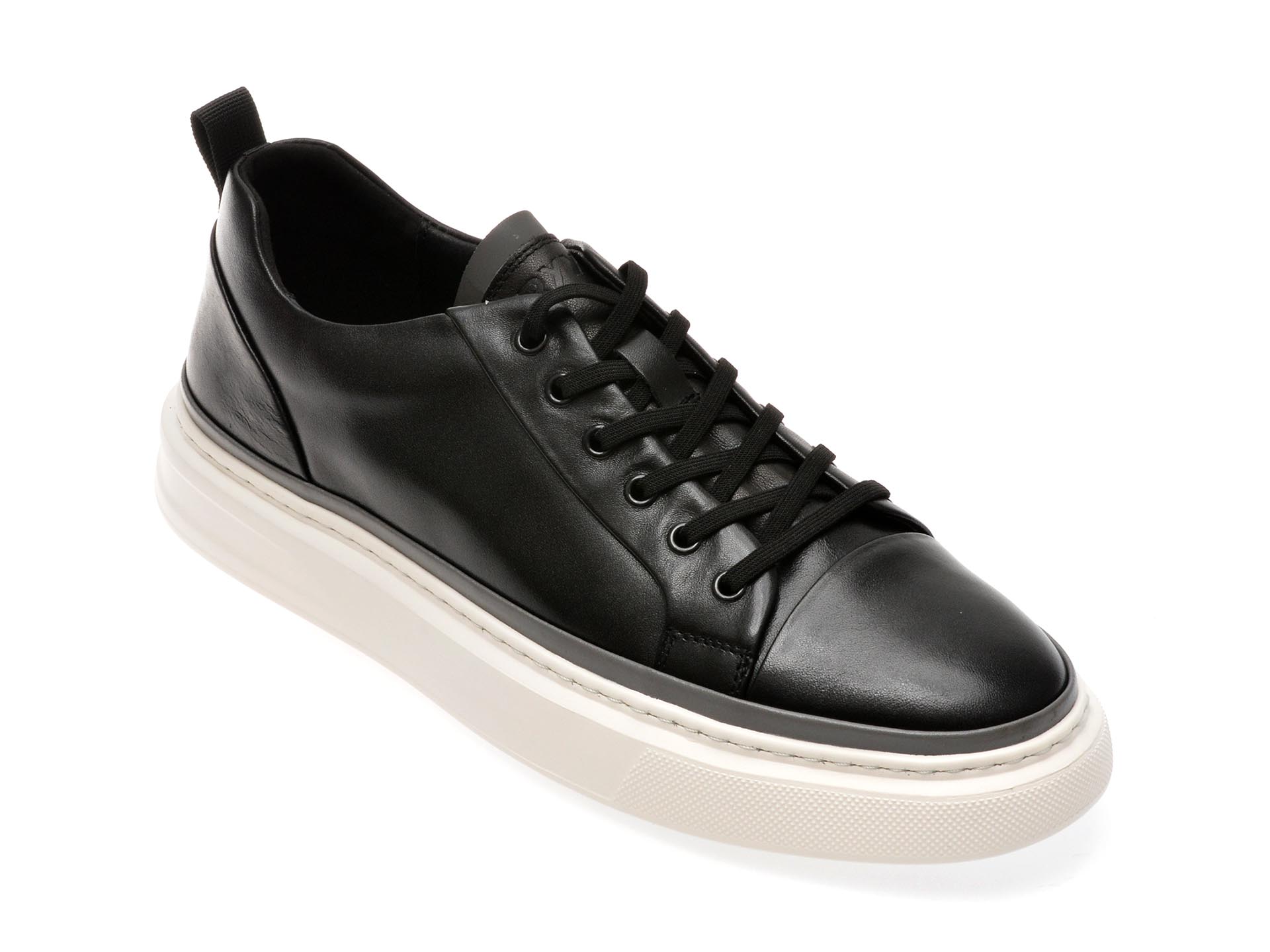Pantofi casual GRYXX negri, 319, din piele naturala