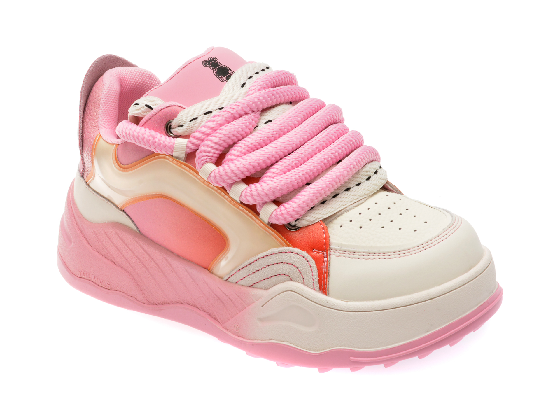 Pantofi casual GRYXX roz, 35611, din piele naturala