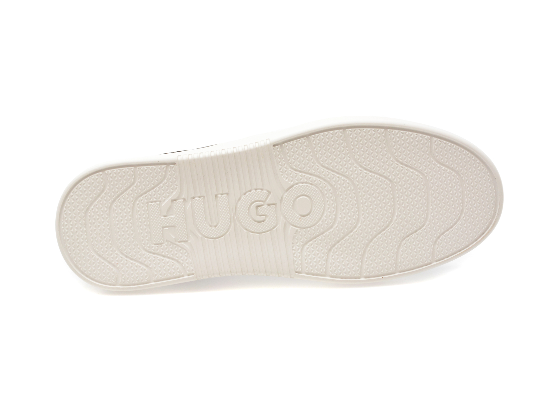 Pantofi casual HUGO negri, 6931, din piele ecologica
