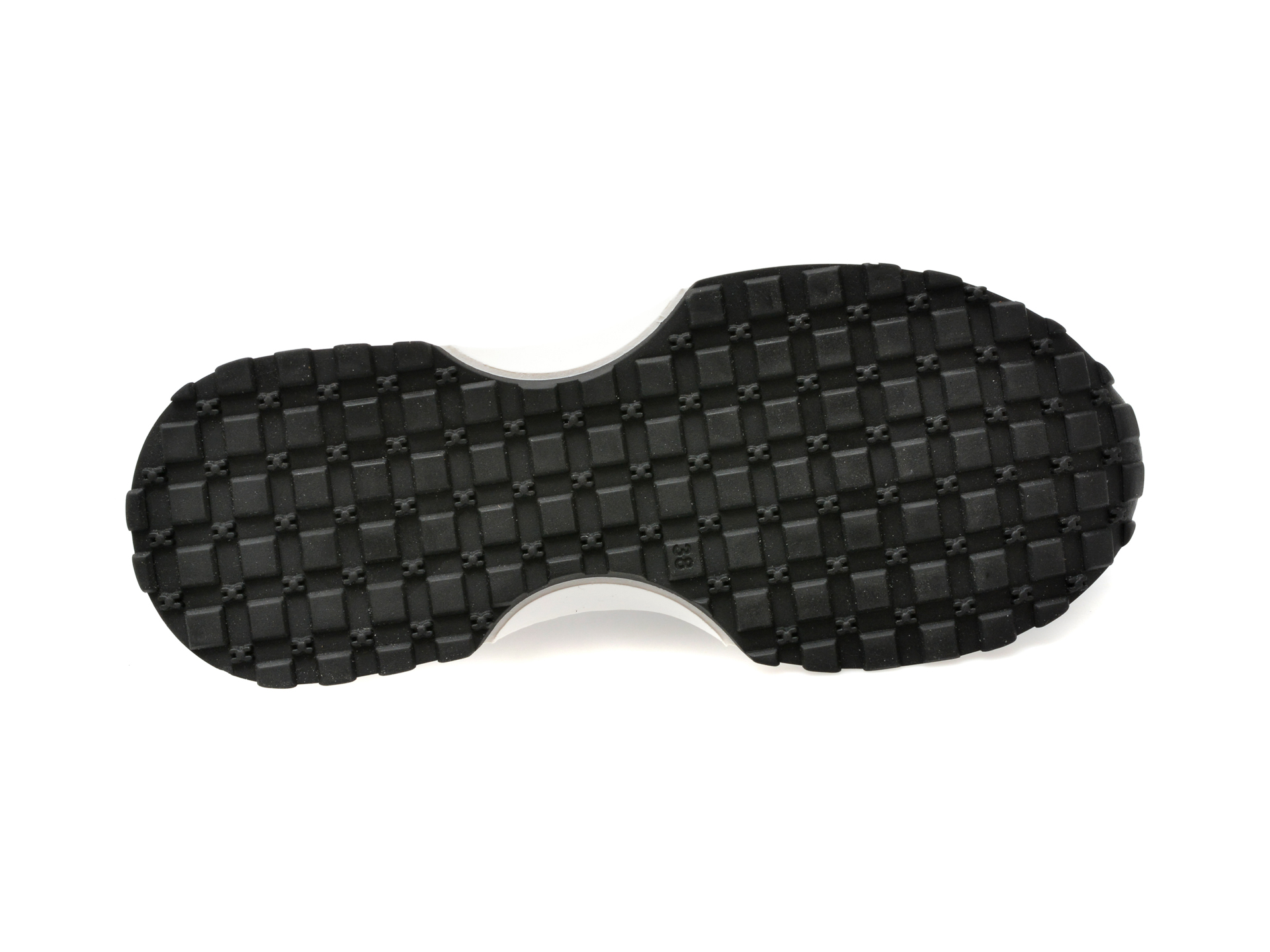 Pantofi casual IMAGE negri, 58908, din piele naturala
