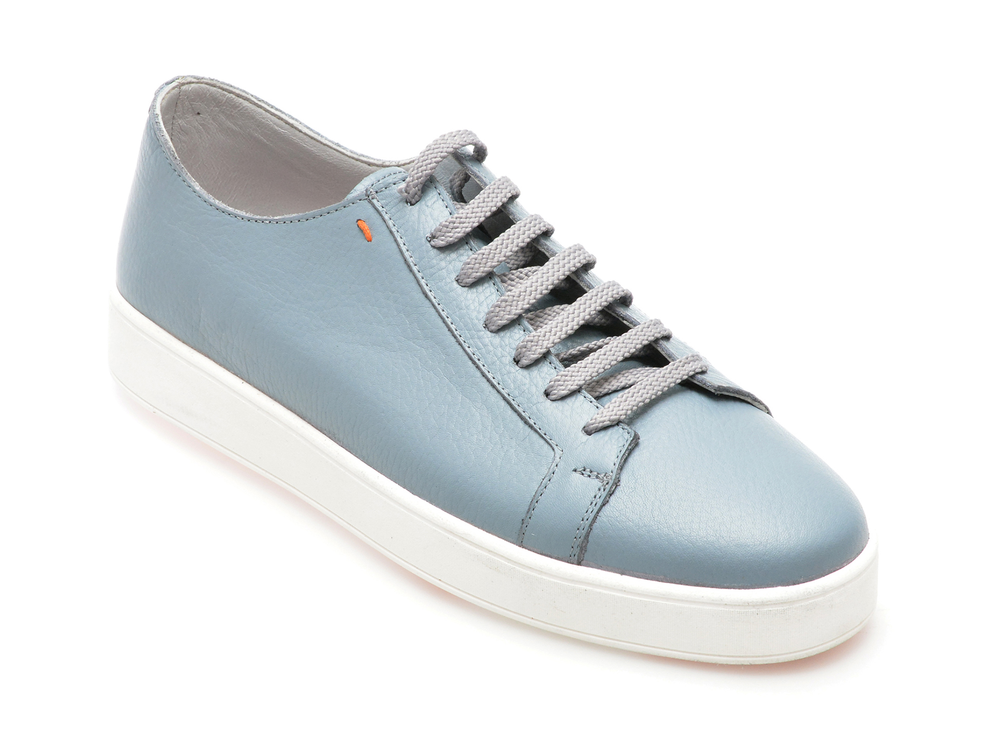 Pantofi casual OTTER albastri, MYS03, din piele naturala