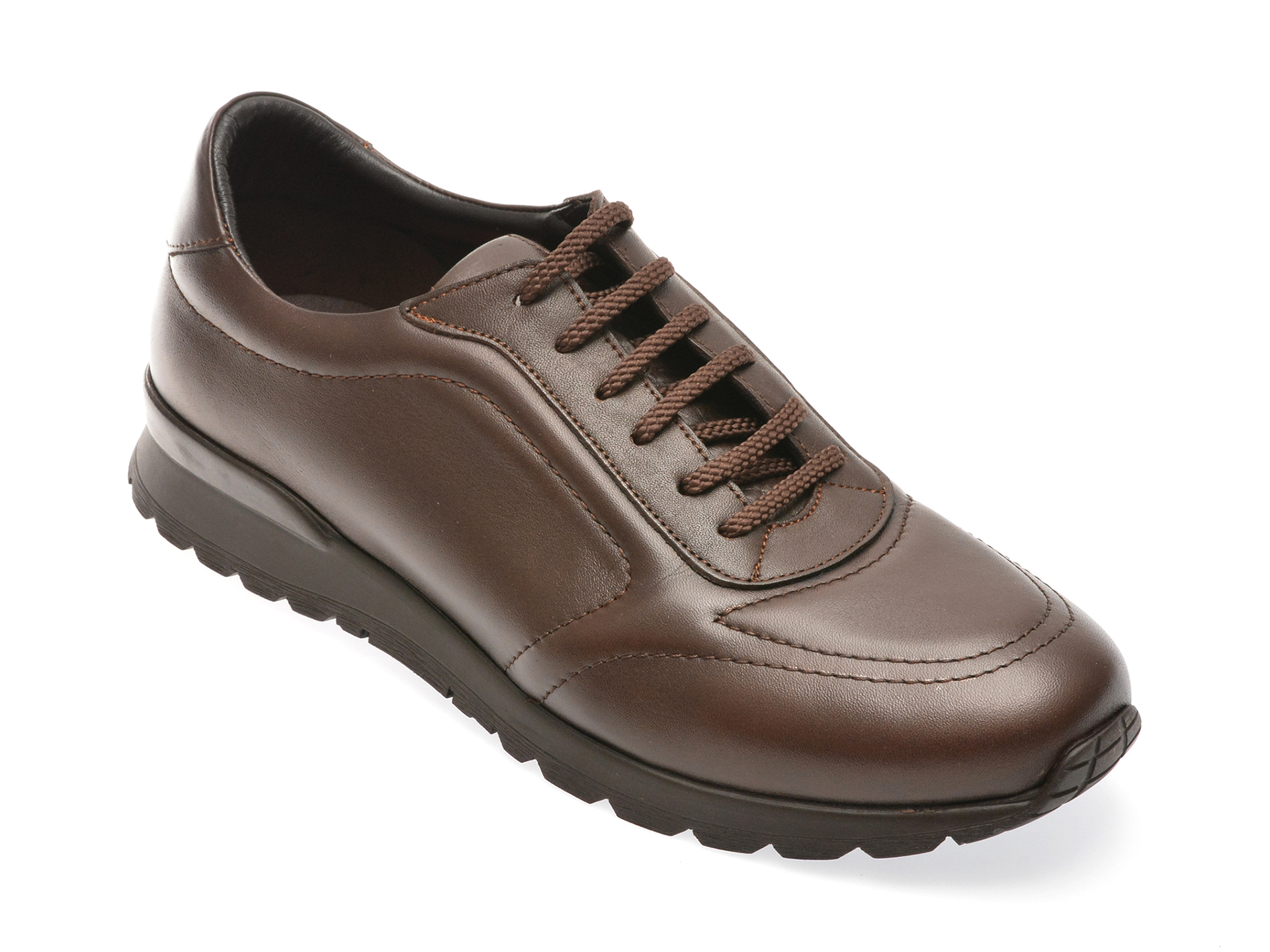 Pantofi casual OTTER maro, 54521, din piele naturala