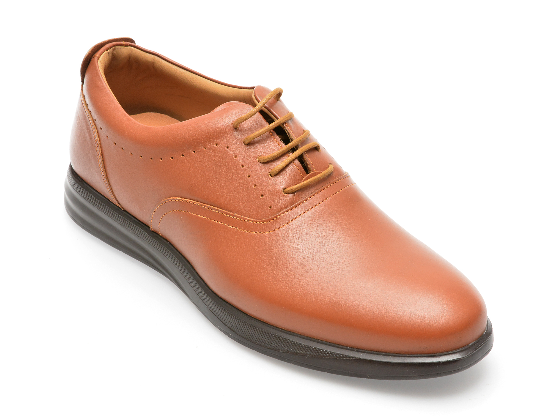 Pantofi casual OTTER maro, TUR2180, din piele naturala