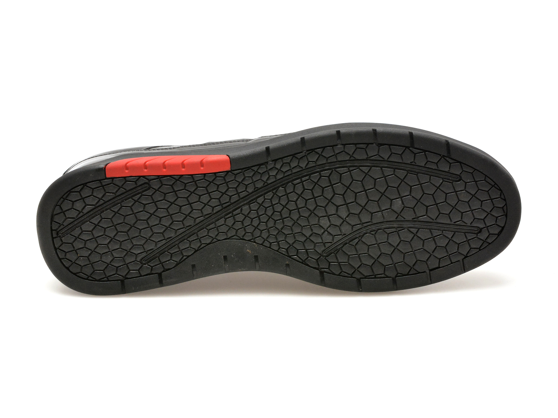 Pantofi Casual OTTER negri, NR02, din piele naturala