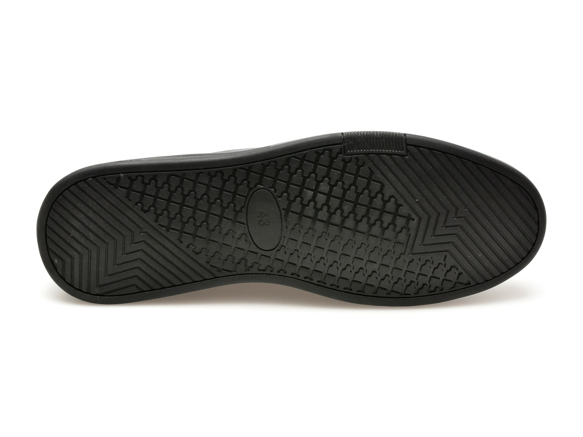 Pantofi Casual OTTER negri, NR04, din piele naturala