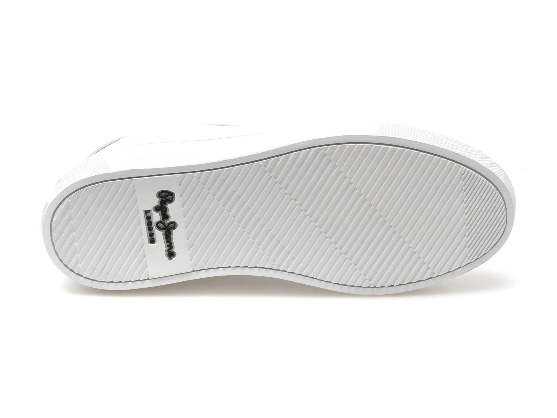 Pantofi Casual PEPE JEANS albi, LS00002, din piele naturala