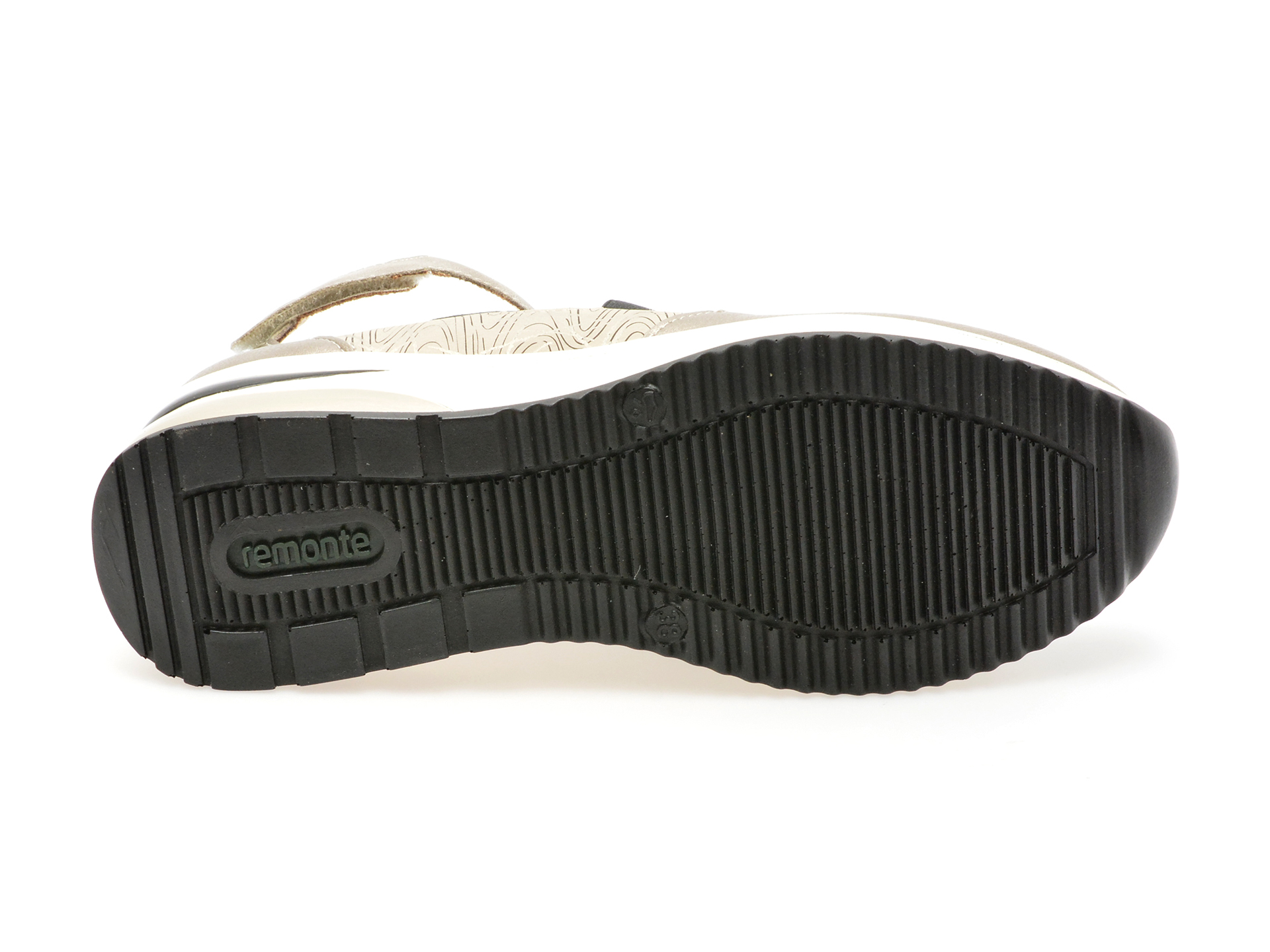 Pantofi Casual REMONTE gri, D2411, din piele ecologica