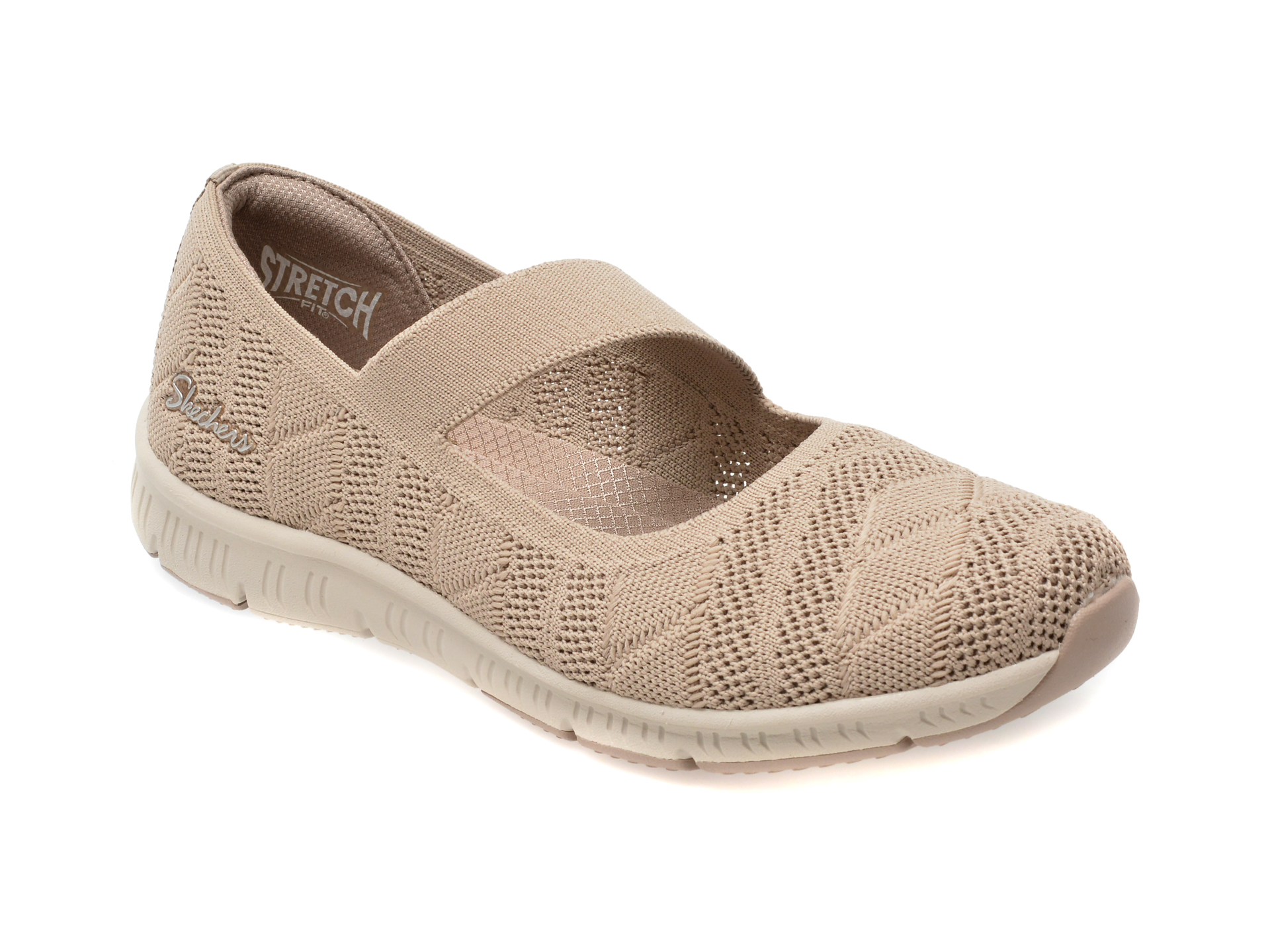 Pantofi casual SKECHERS gri, 100648, din material textil